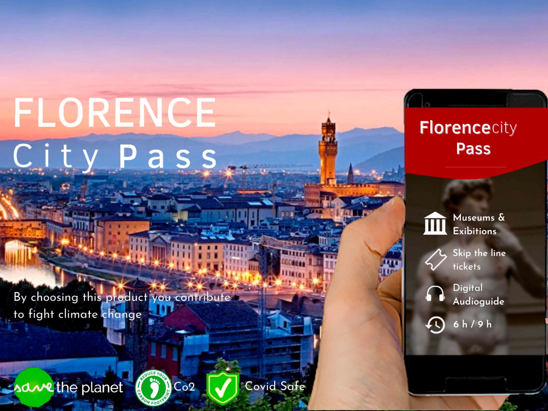 Museums-Pass – David, Uffizien, Pitti Palast & Gärten