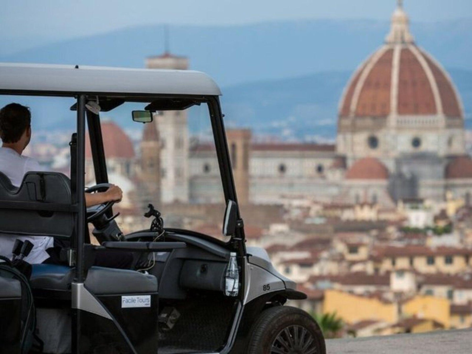 Private Florenz Golfwagen-Tour mit Piazzale Michelangelo