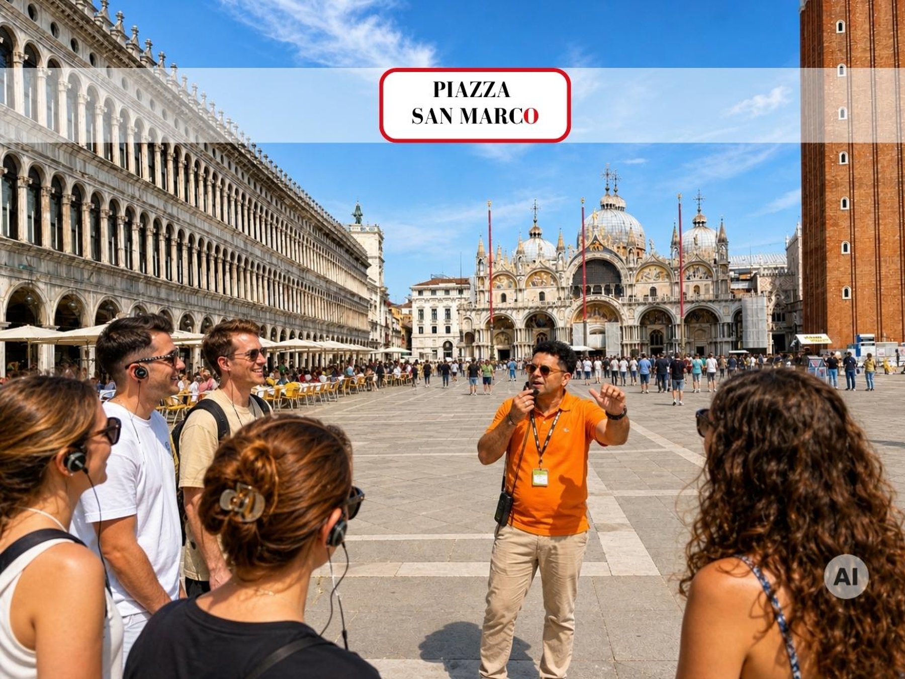 In VenedigMarkusbasilika oder Dogenpalast: Erstattungsfähige Prioritätstickets