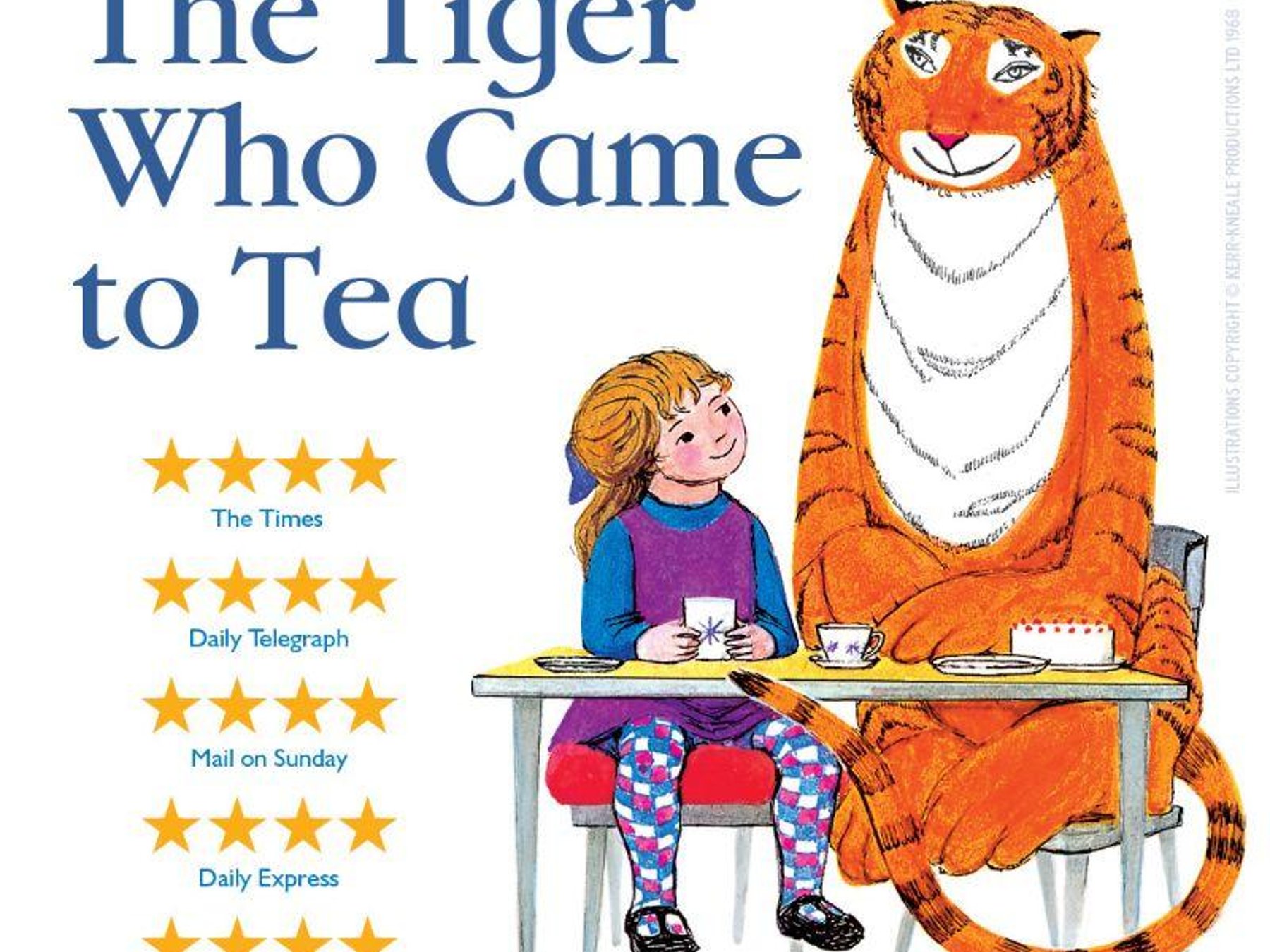 Londons West End: Ticket für The Tiger Who Came to Tea