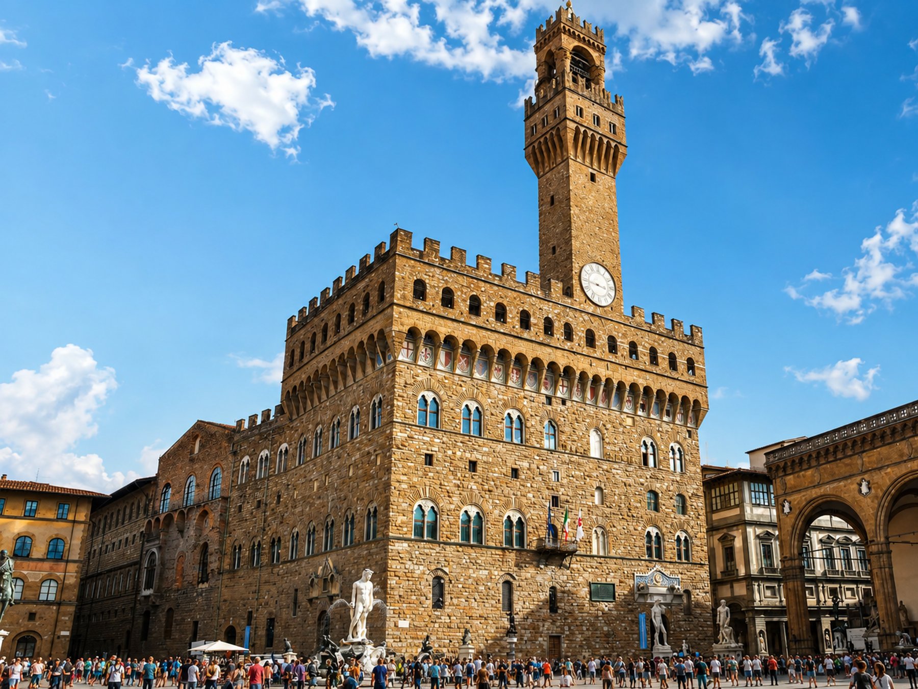 Palazzo Vecchio: Eintritt ohne Anstehen + Führung