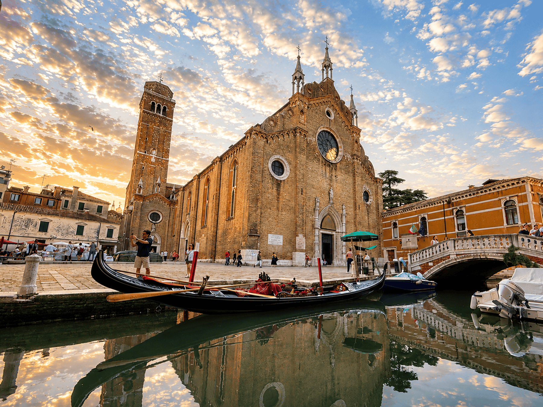 Eintrittskarte für die Basilica dei Frari