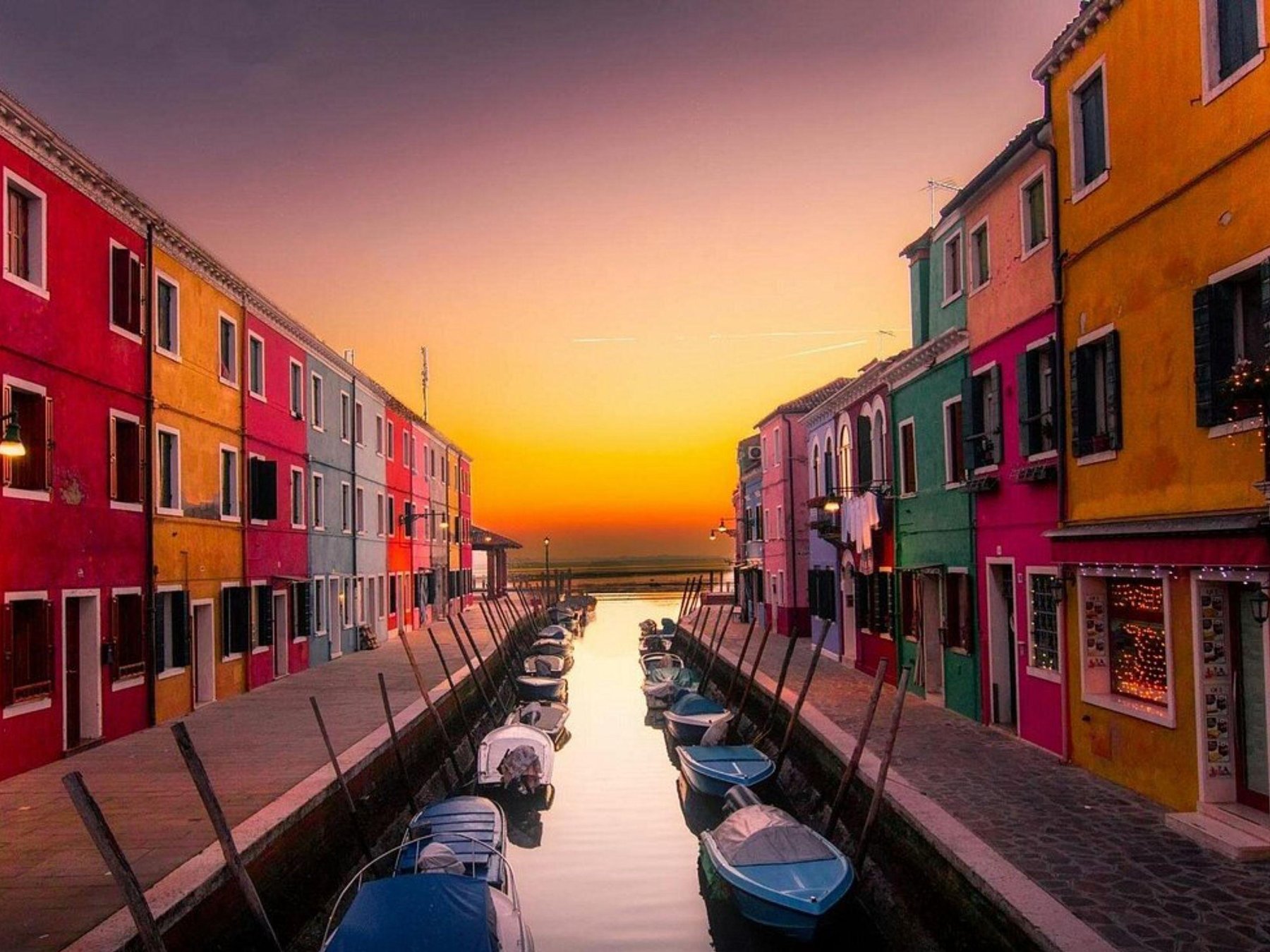 Murano & Burano: Bootstour + Glasbläservorführung
