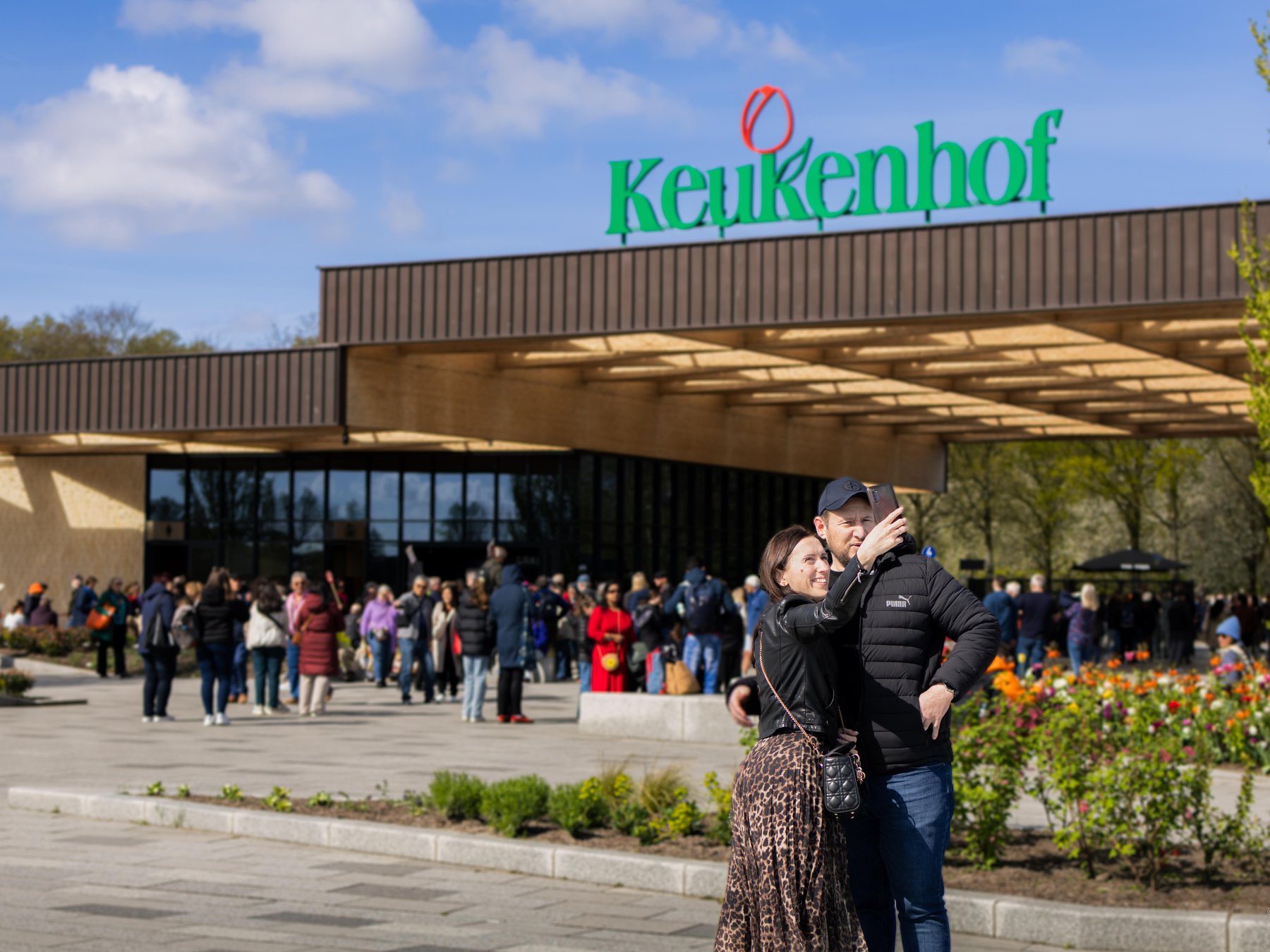 Amsterdam Schiphol Flughafen-Shuttlebus nach Keukenhof & Eintritt