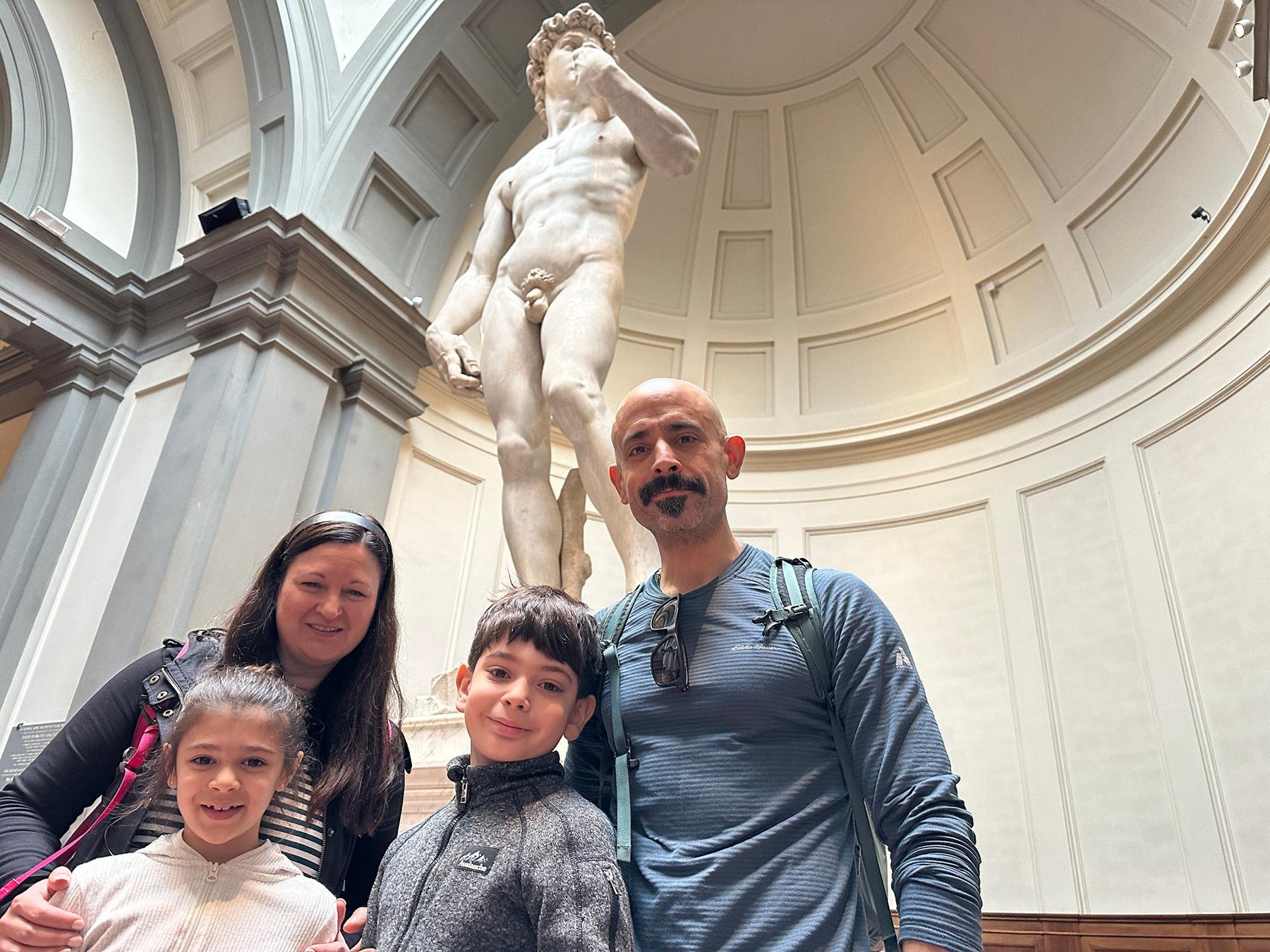 Tour per bambini con la statua del David di Michelangelo