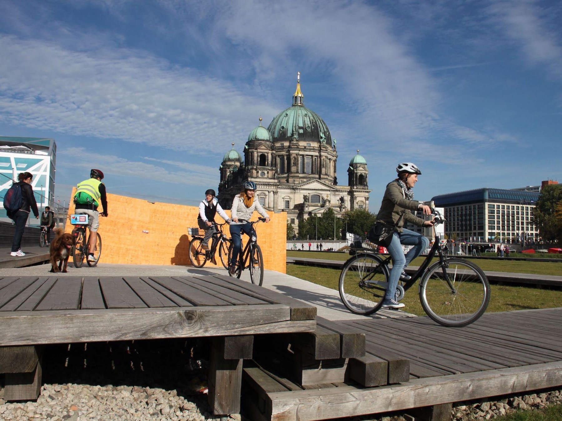 Geführte Fahrradtour für Schulgruppen