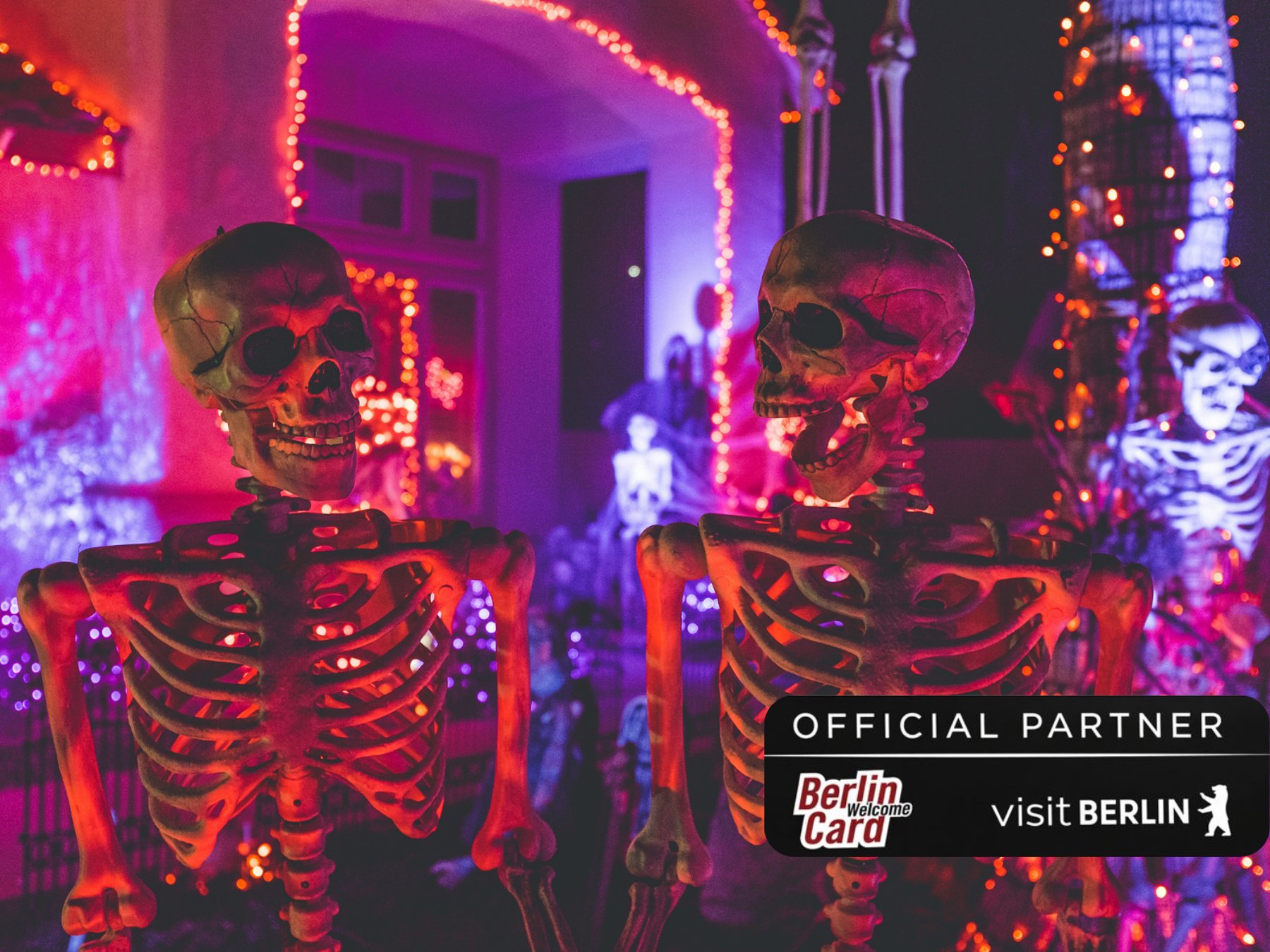 Halloween-Party - Blutige Shots & 3 dekorierte Clubs
