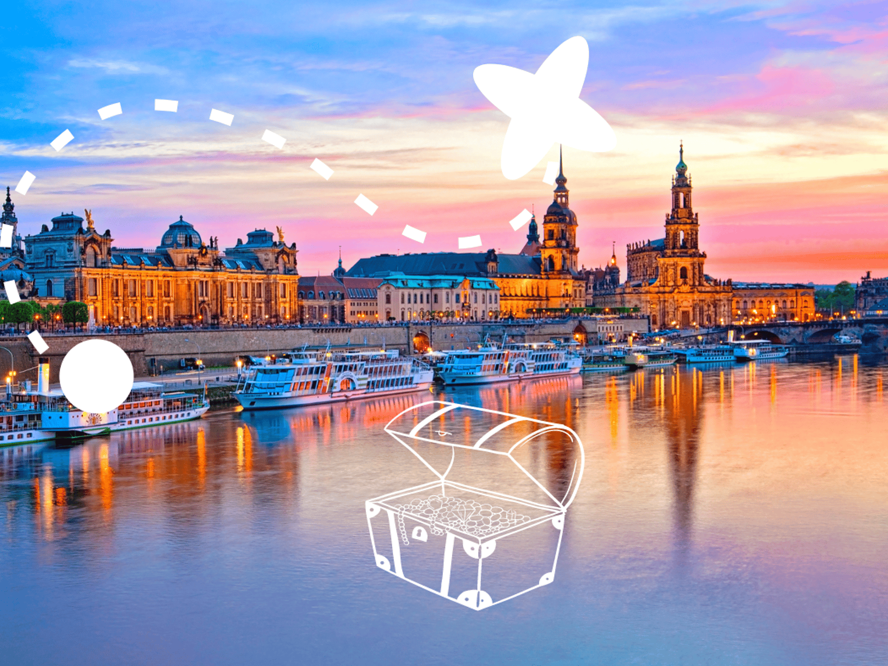 In Dresden: Dresden Sightseeing-Schatzsuche