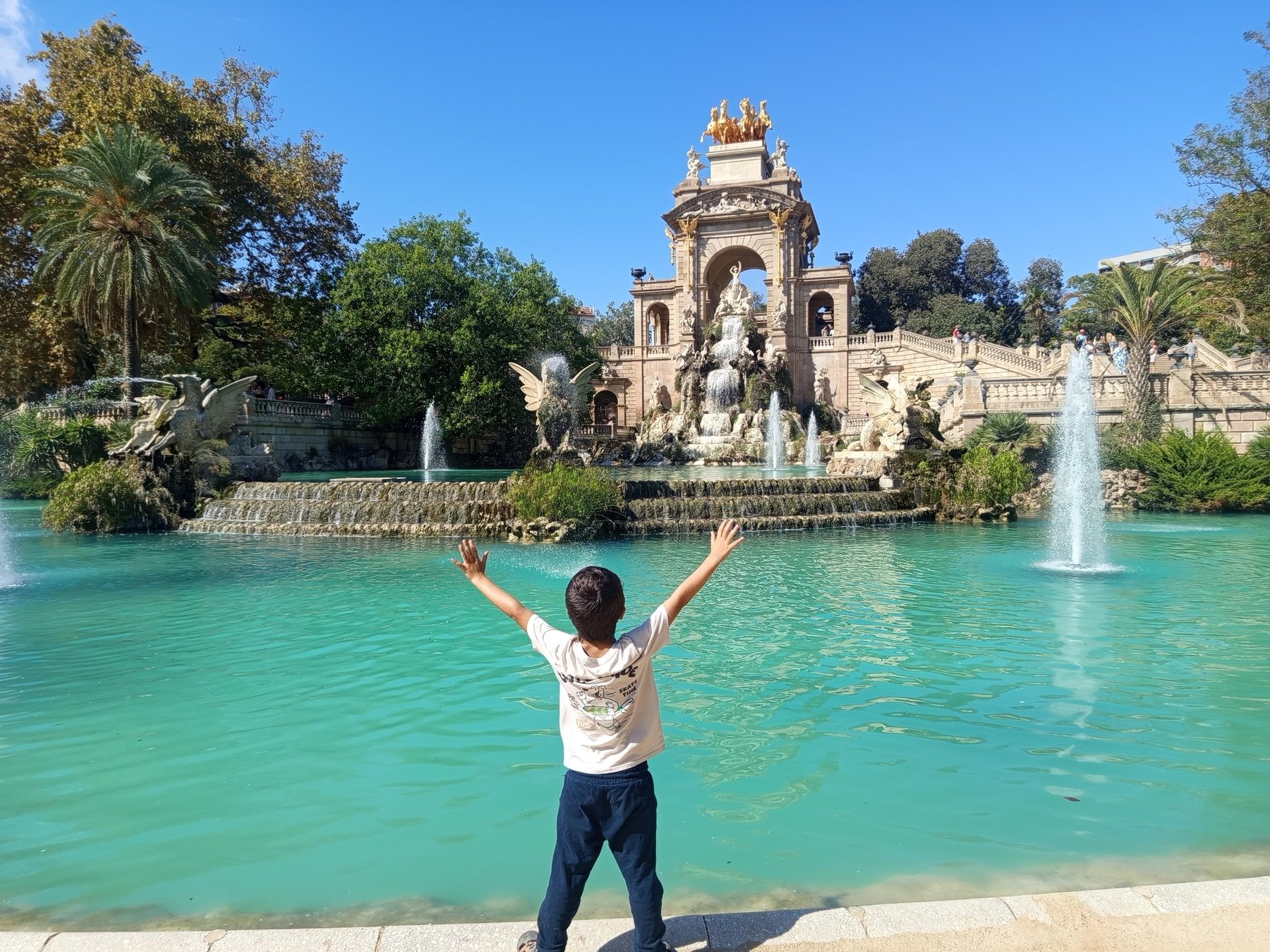 Barcelona: Parc de la Ciutadella: Kindertour mit Karte