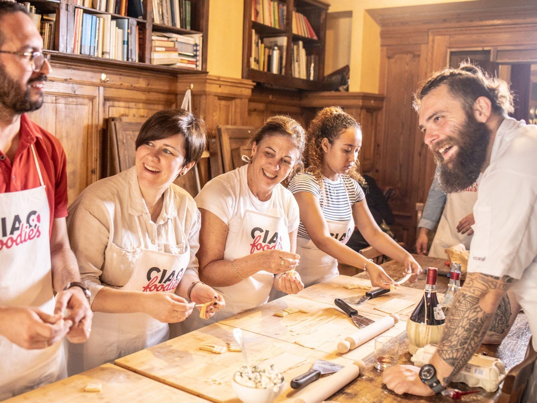Florenz: VIP-Kochkurs mit Tagliatelle, Ravioli & Tiramisu und Wein