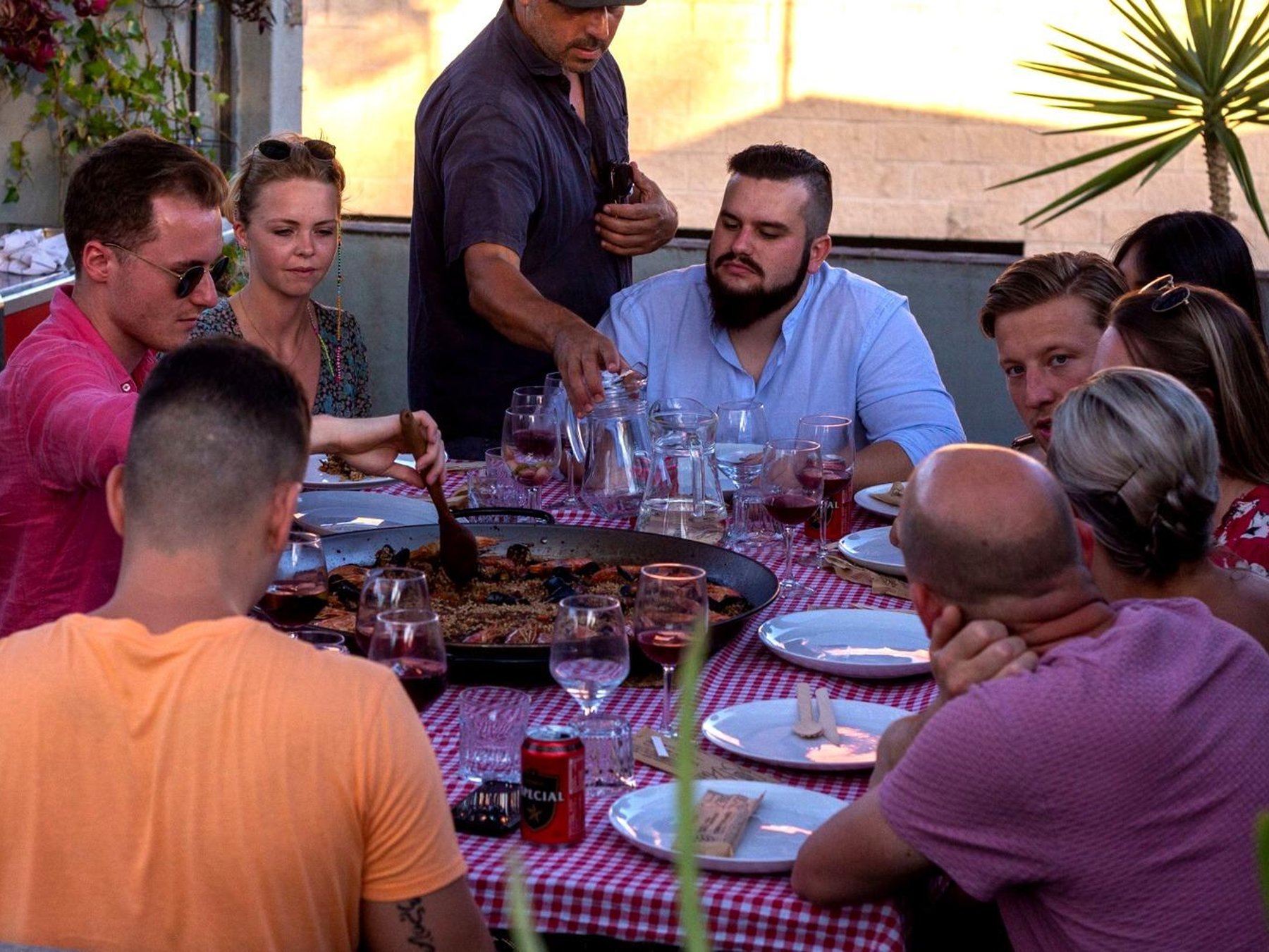 Dachterrassen-Paella-Kochkurs mit Sangria