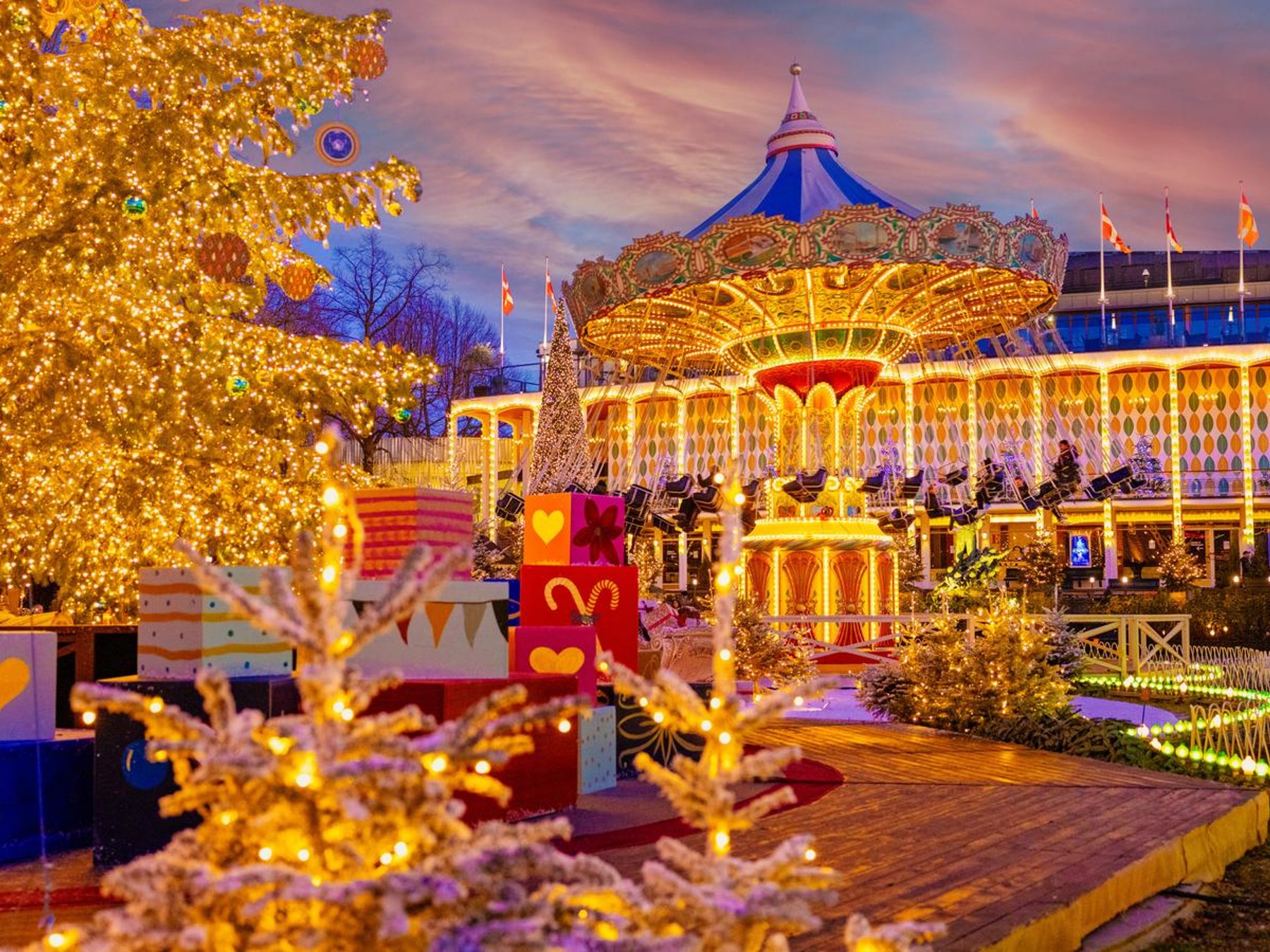Tivoli Gärten Weihnachtszeit Eintrittskarte