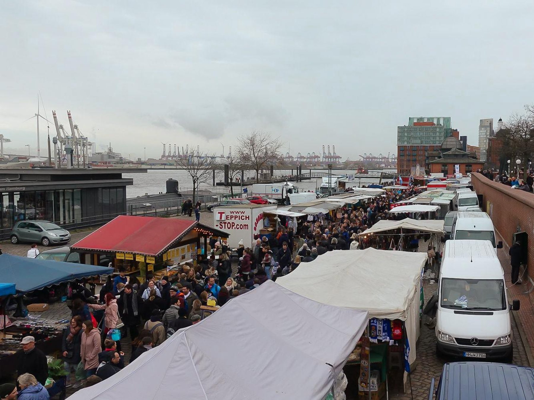 Reeperbahn-, Hafen- & Fischmarkt-Morgentour