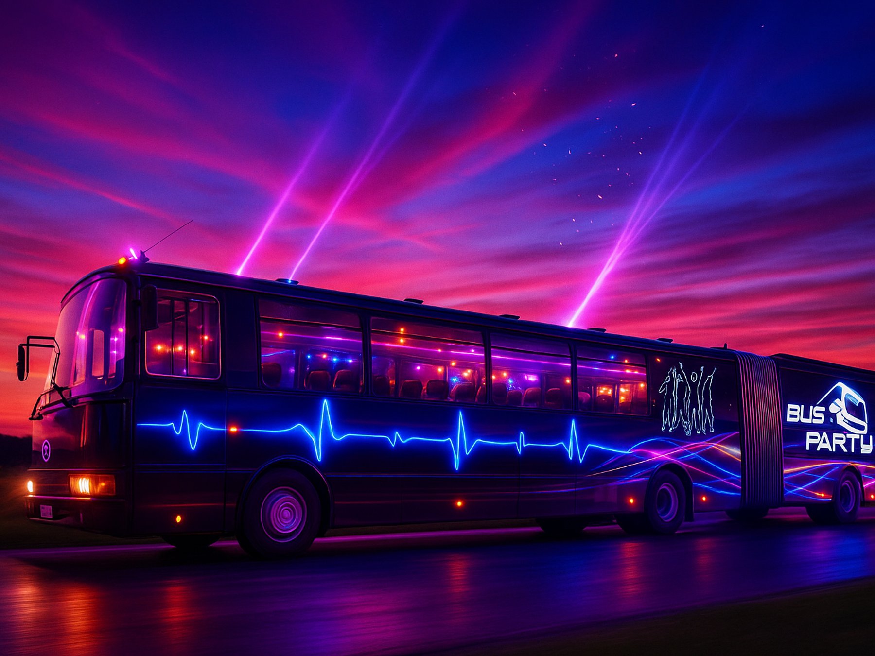 Prag: Prag XXXL Partybusfahrt