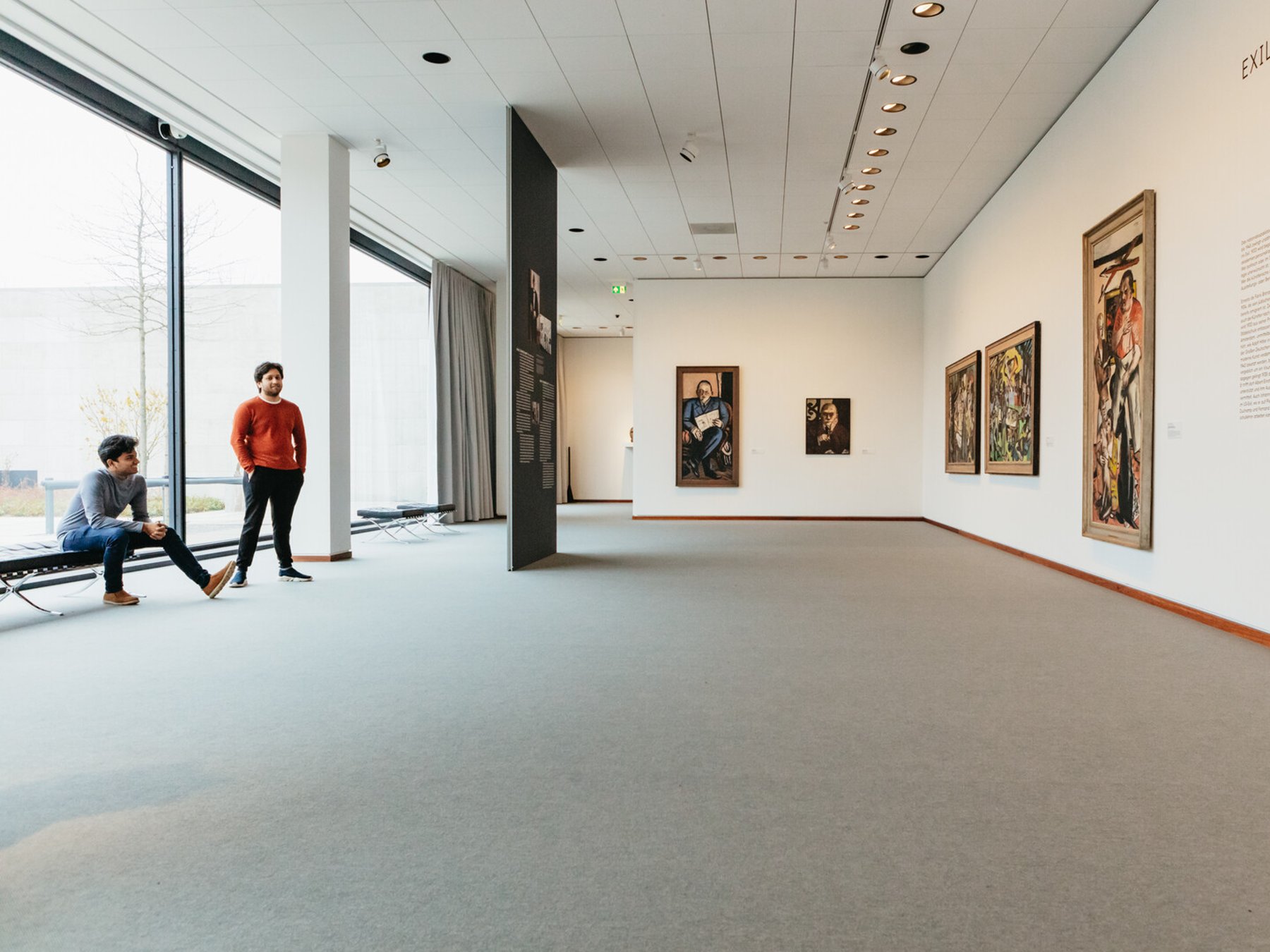 Neue Nationalgalerie: Vstupenka