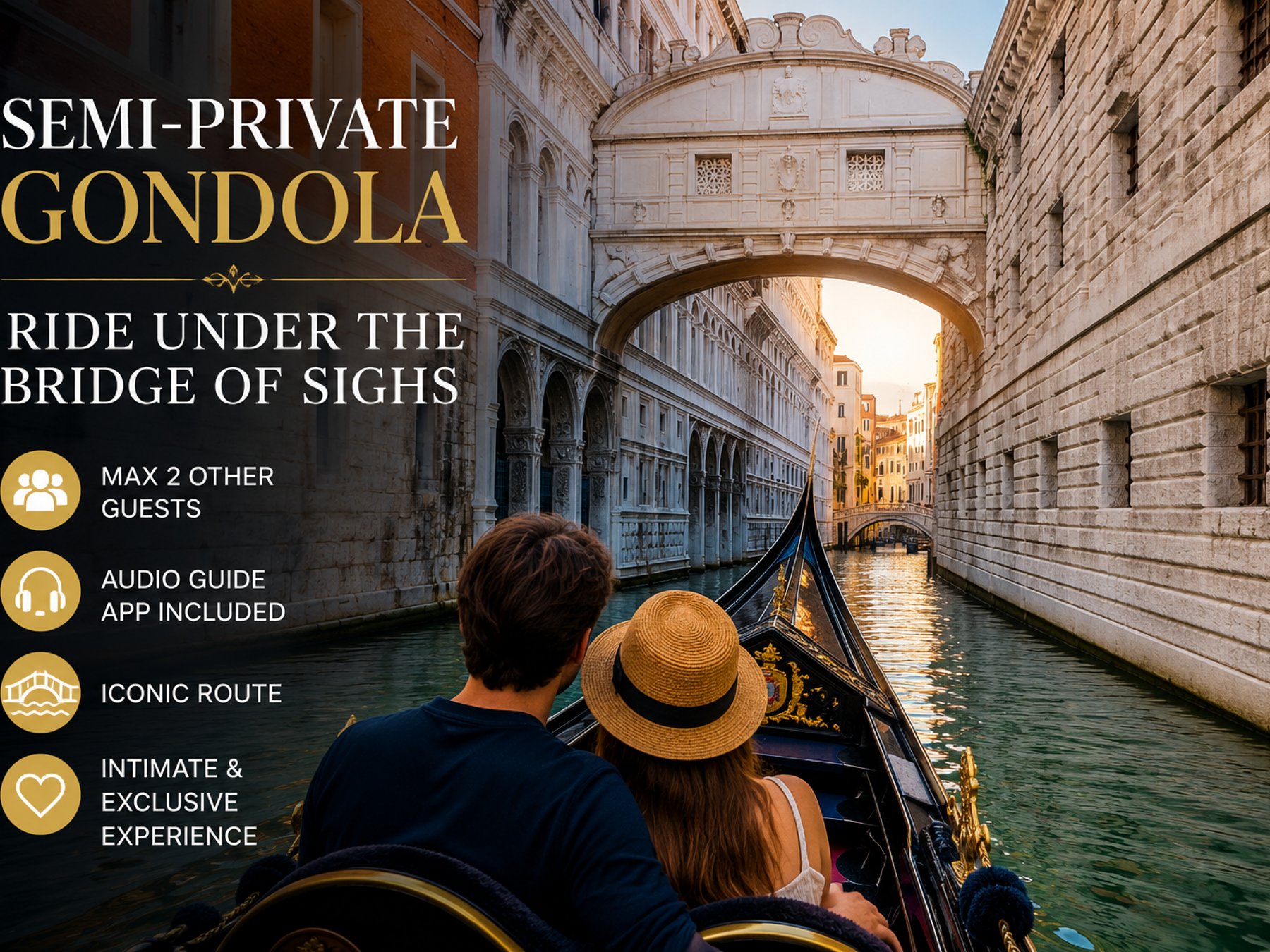 Venedig: Gondelfahrt