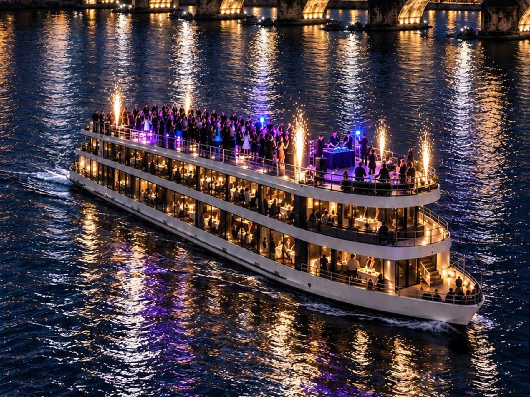 In Prag: Silvester-Party-Kreuzfahrt mit After-Party