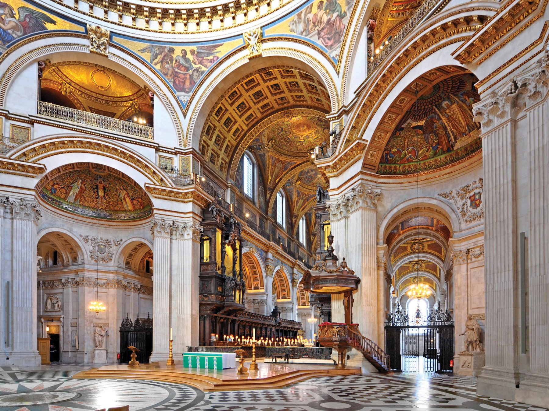 London: Eintritt in die St. Paul’s Cathedral mit Audioguide + 1-Tages- Uber Boat -Pass