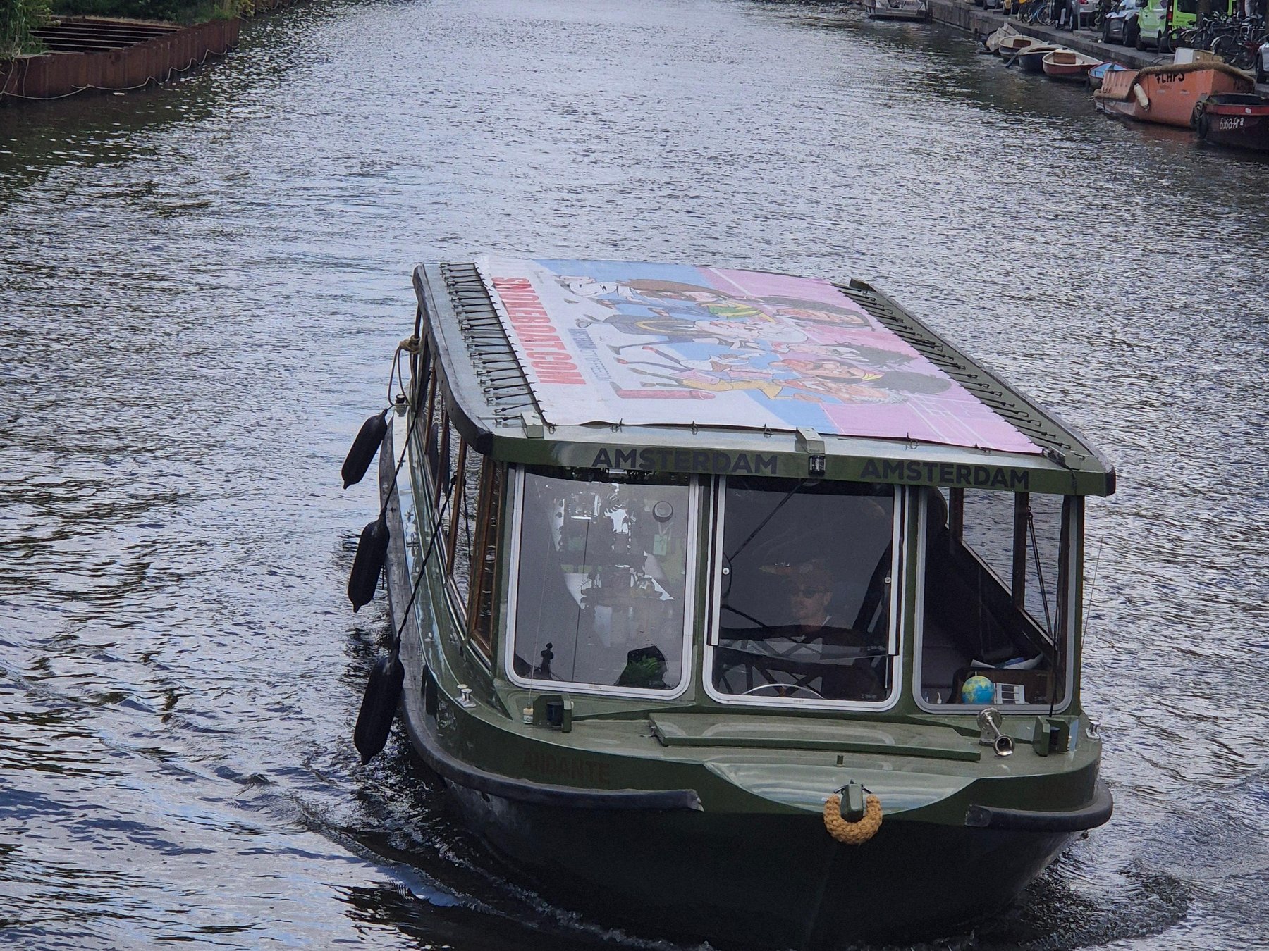 Amsterdam: Das originale Smokeboat seit