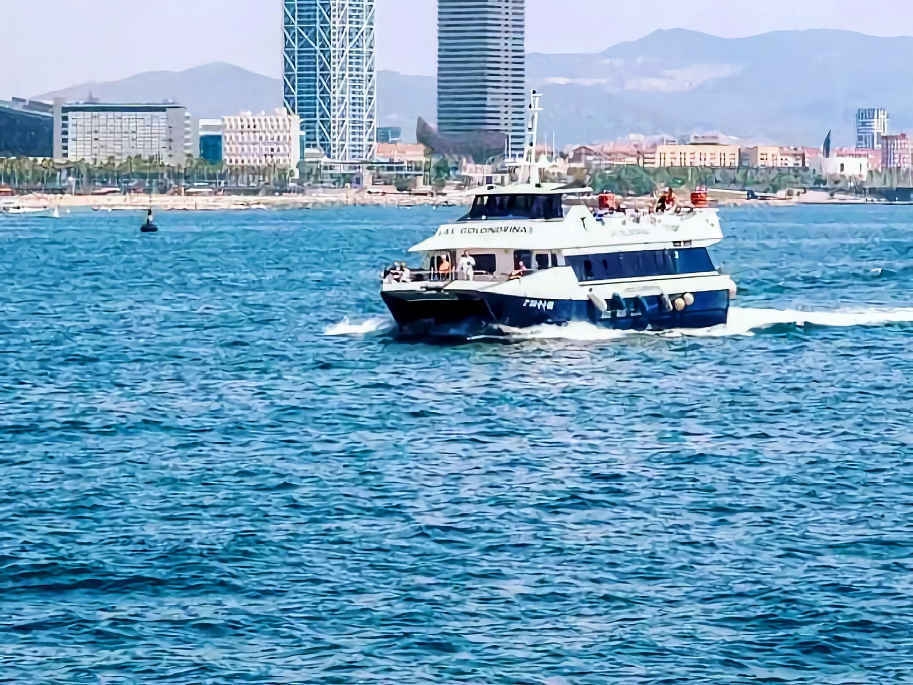 Bootsfahrt in Las Golondrinas 40 Minuten -
