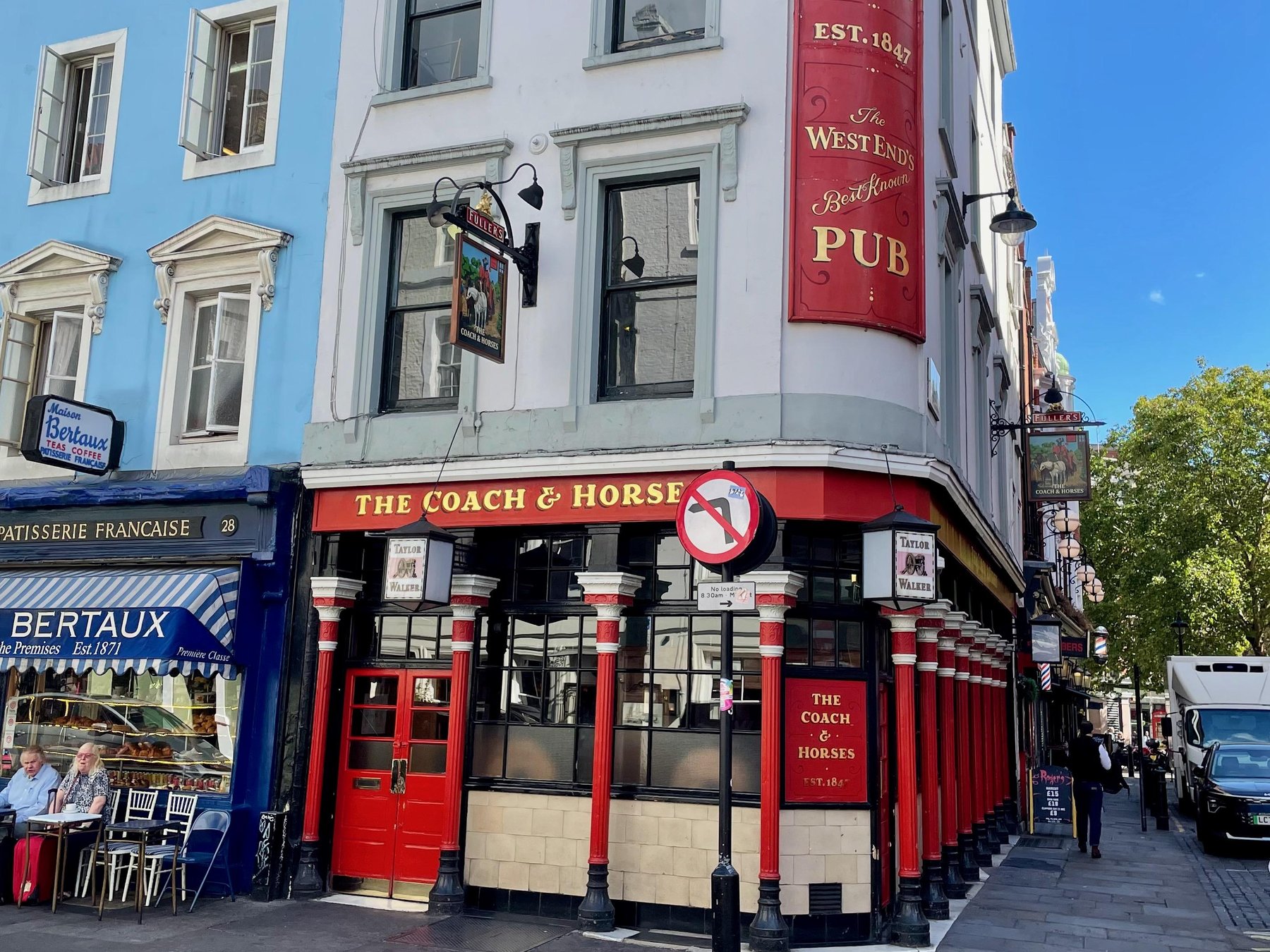 Literarischer Kneipenspaziergang in Fitzrovia und Soho