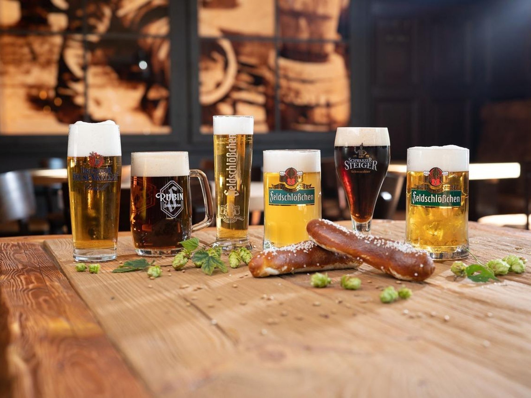 In Dresden Biermuseumstour mit Verkostung von 6 Bieren