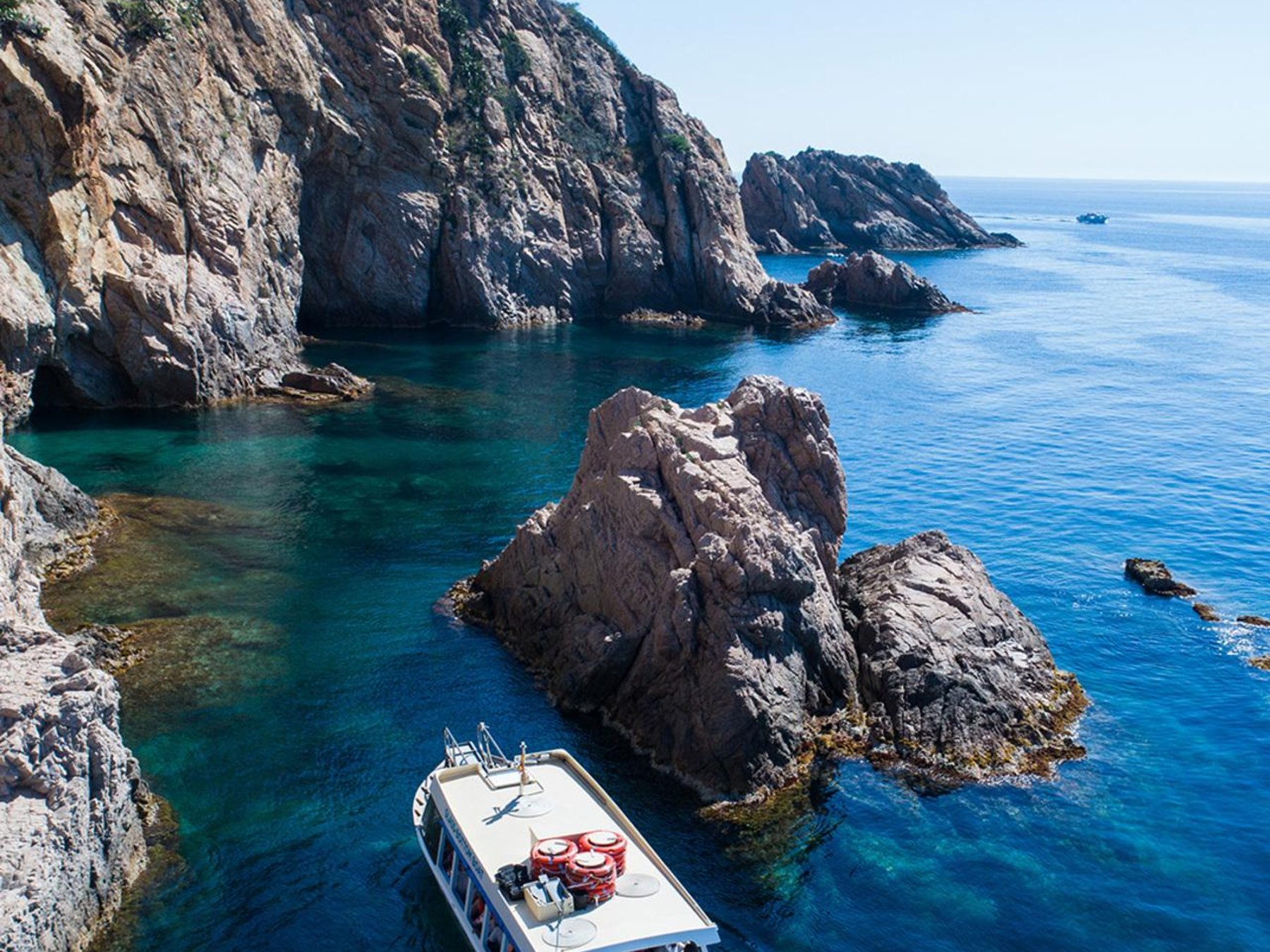 Tossa de Mar & Costa Brava Boot, sehr kleine Gruppe