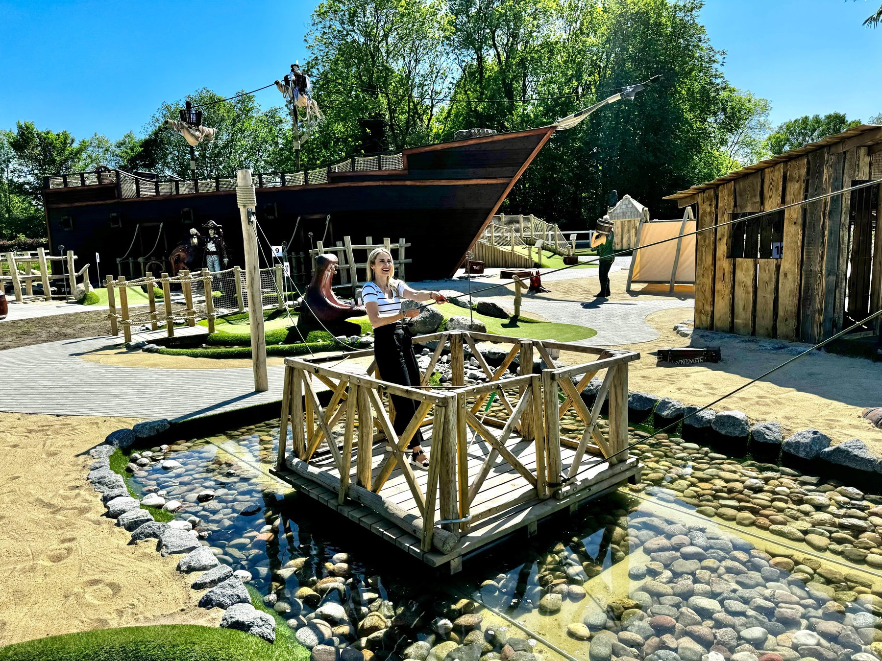 Segeberg Pirateninsel Abenteuer-Minigolf-Eintrittskarte