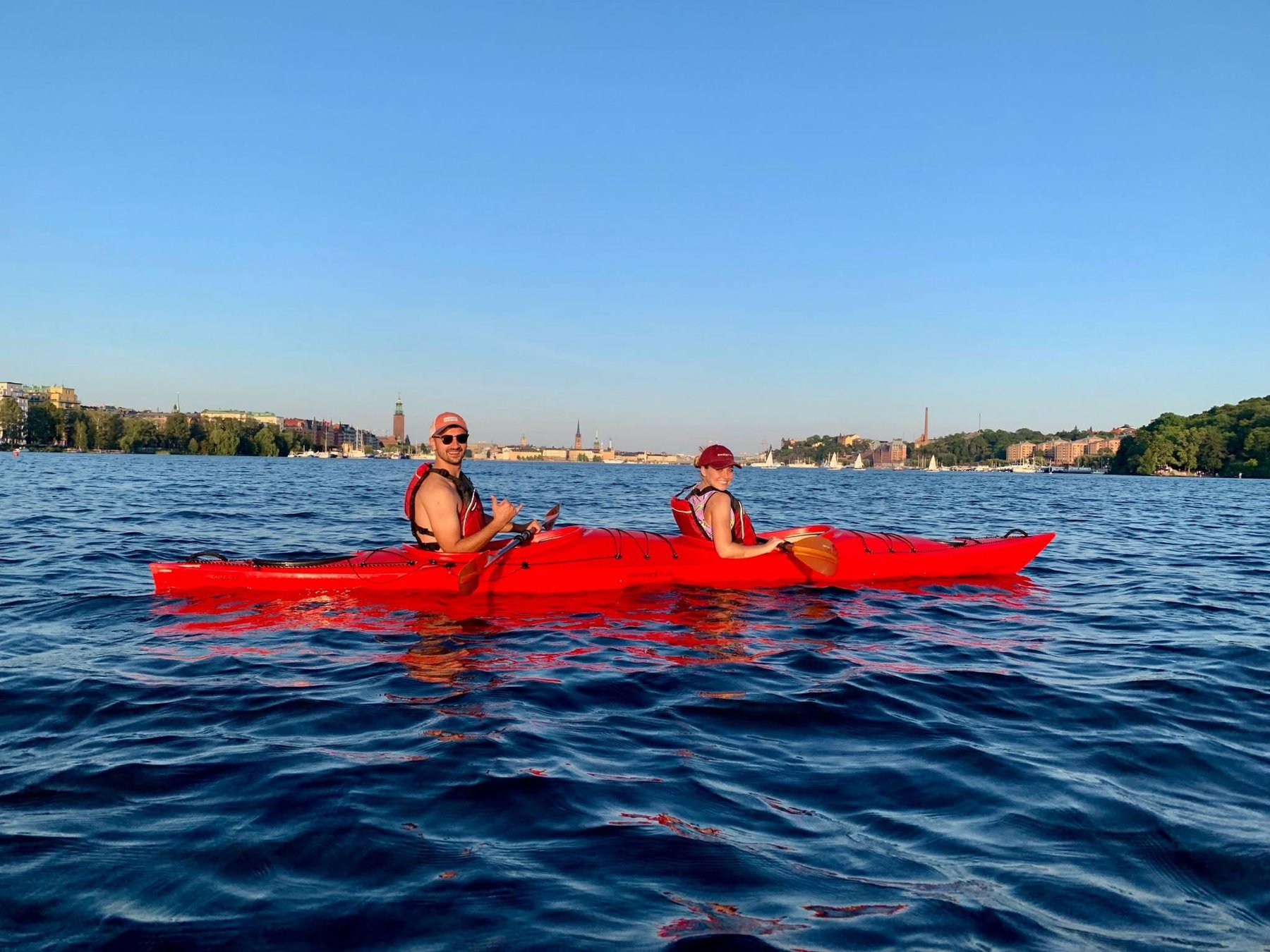Tages-Kajaktour in Stockholm Stadt