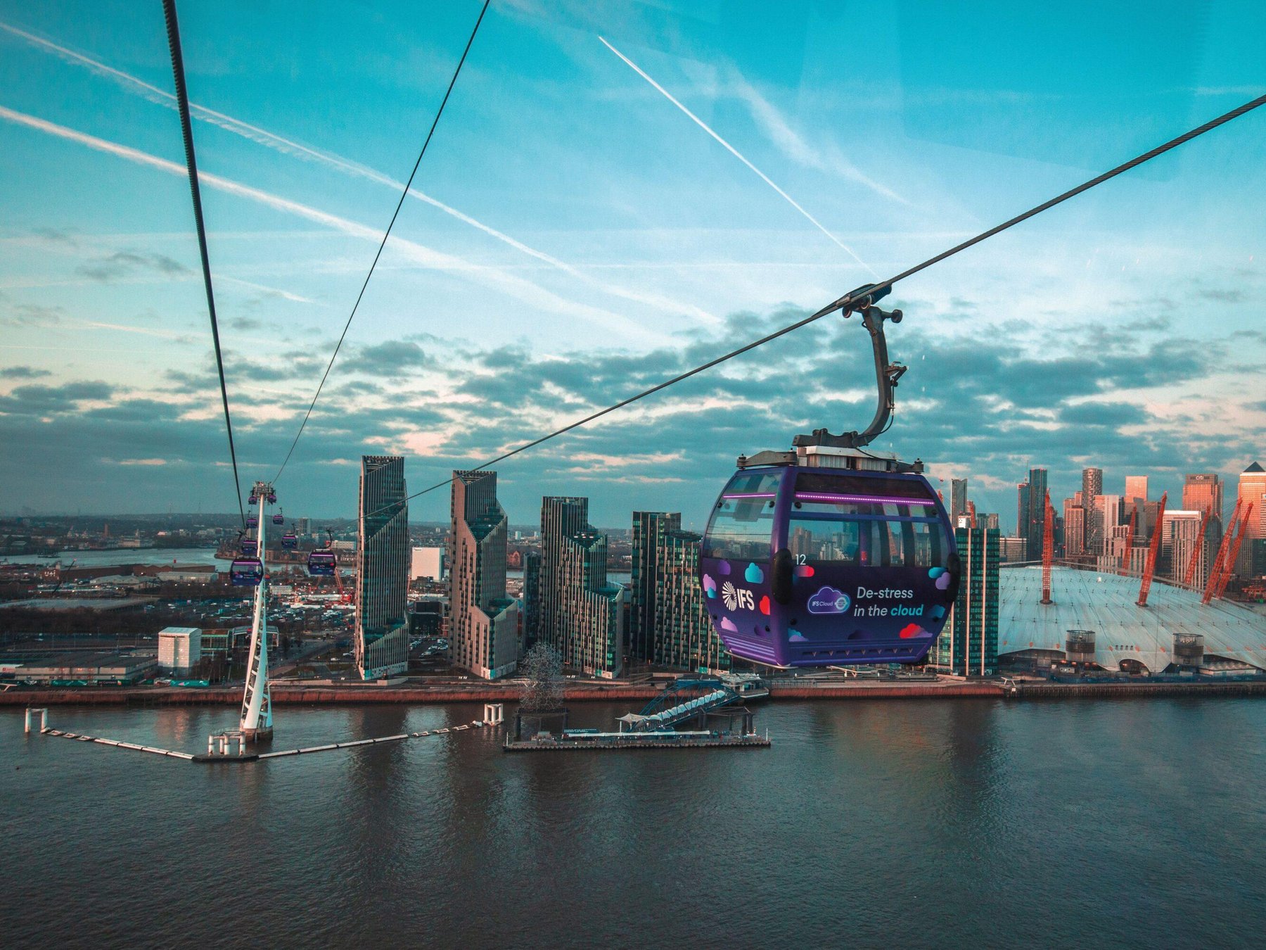 Uber Boat Einzelfahrt und Londoner Seilbahn