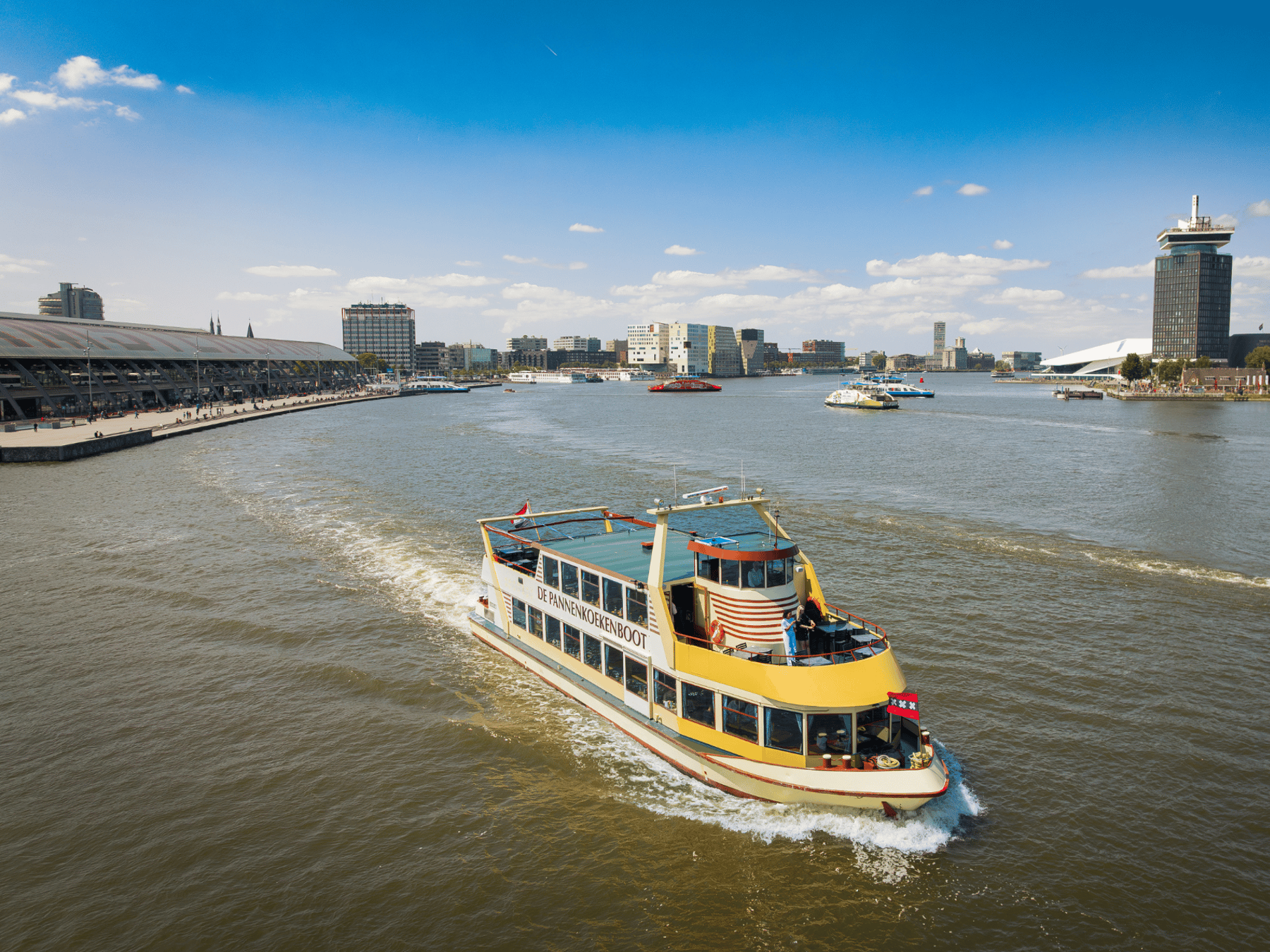 Flusskreuzfahrt mit All-You-Can-Eat niederländischen Pfannkuchen