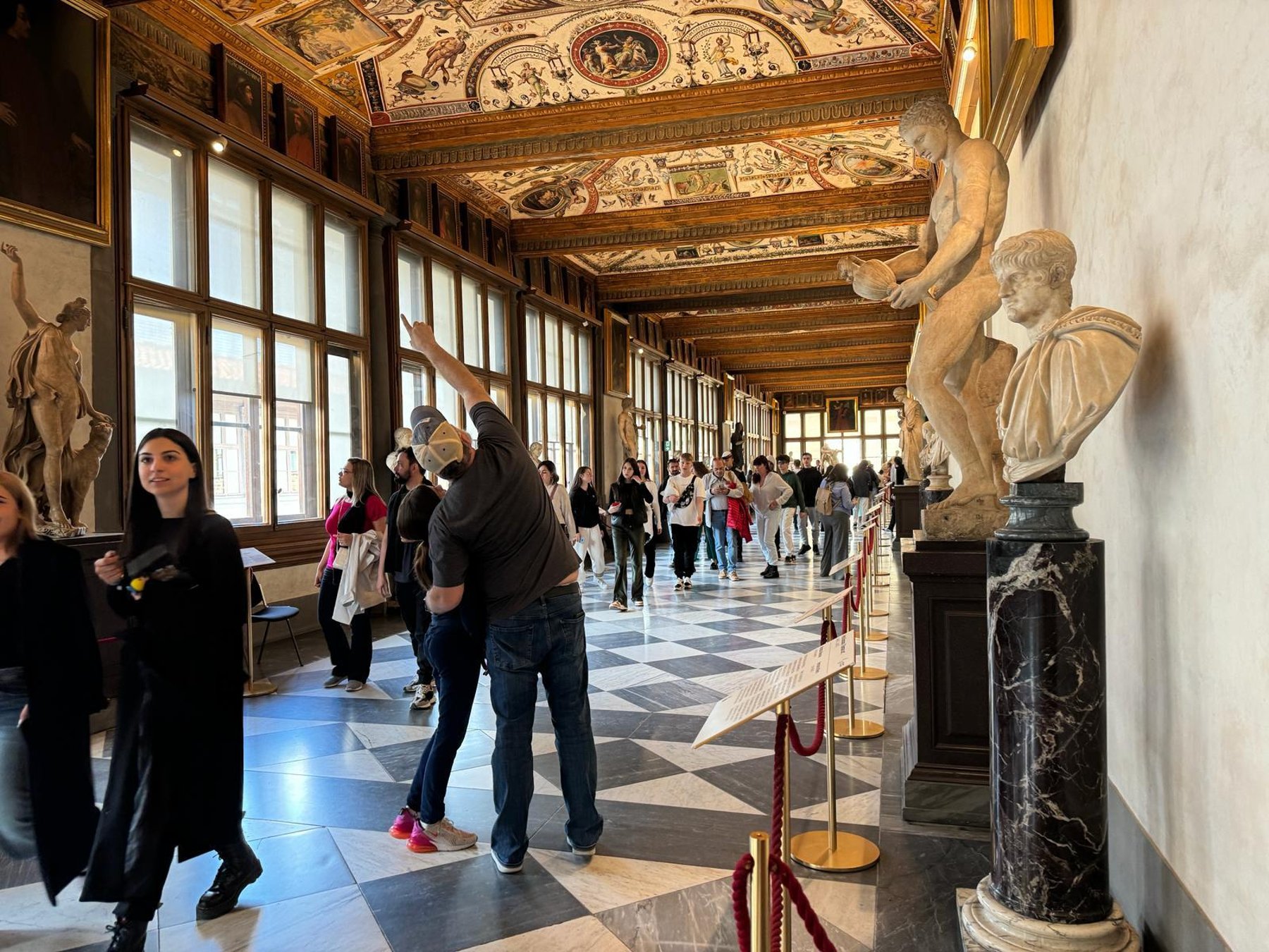 Uffizien: Reservierter Eintritt
