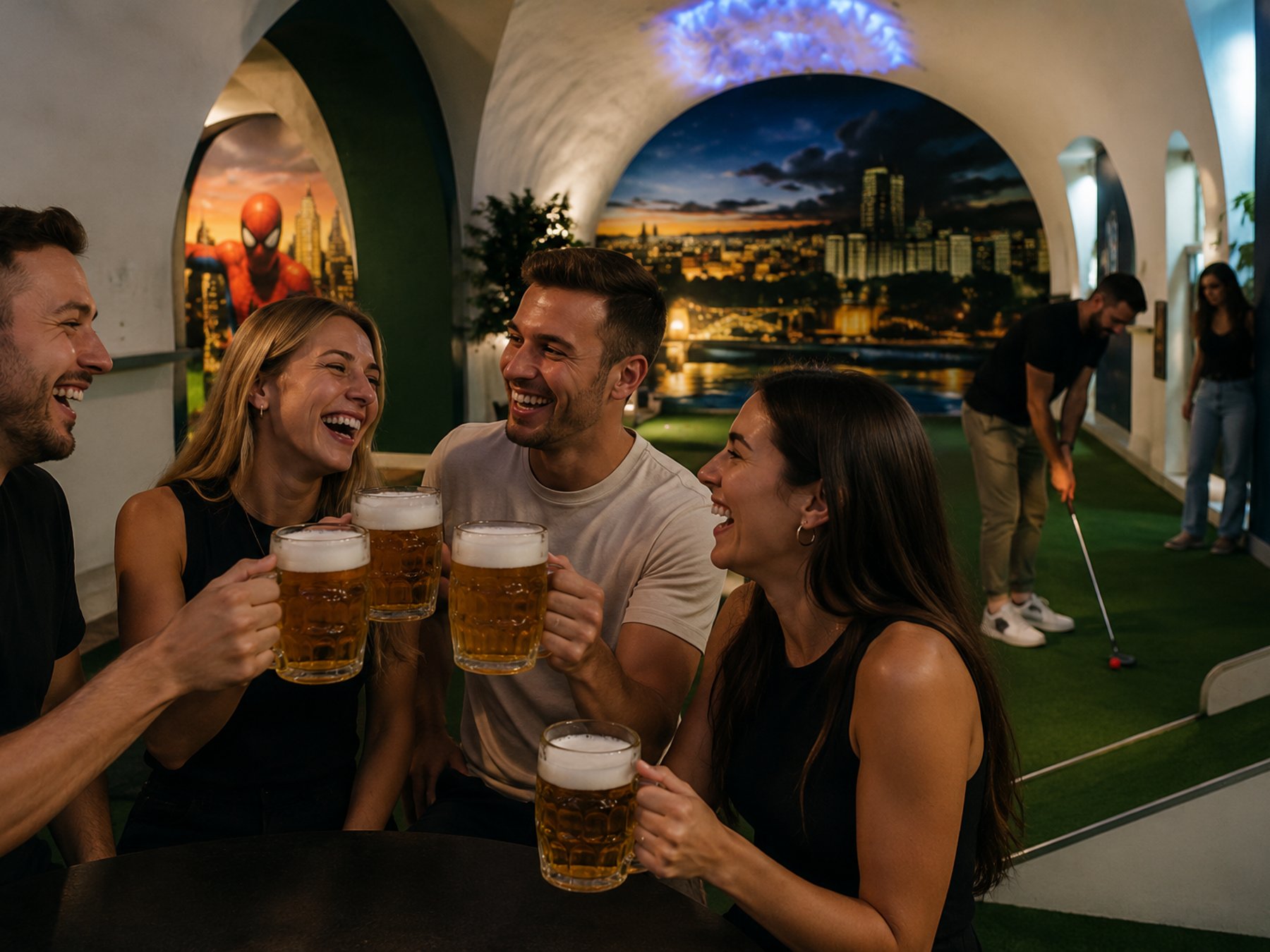 Prag: Traditionelles Abendessen mit Volksshow und unbegrenzten Getränken