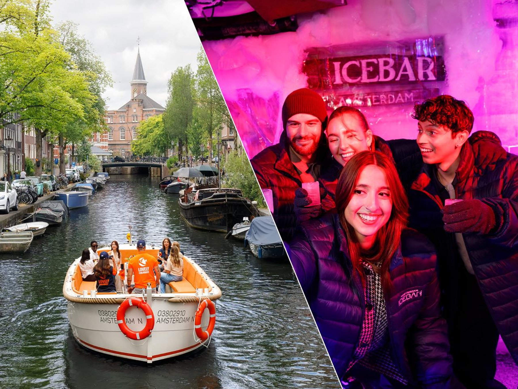 Intime Grachtenfahrt und Xtracold Icebar