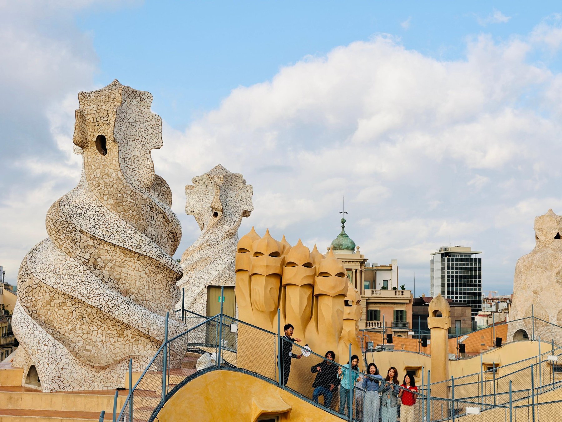 3 Gaudí-Häuser