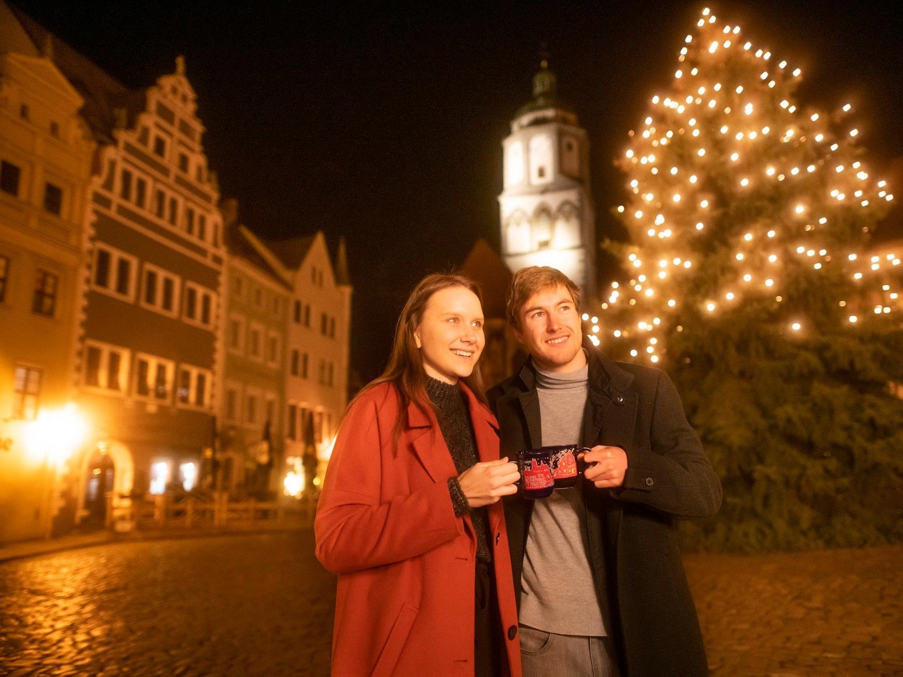 Meißen: Romantischer Stadtbummel mit Glühwein 1h 30m