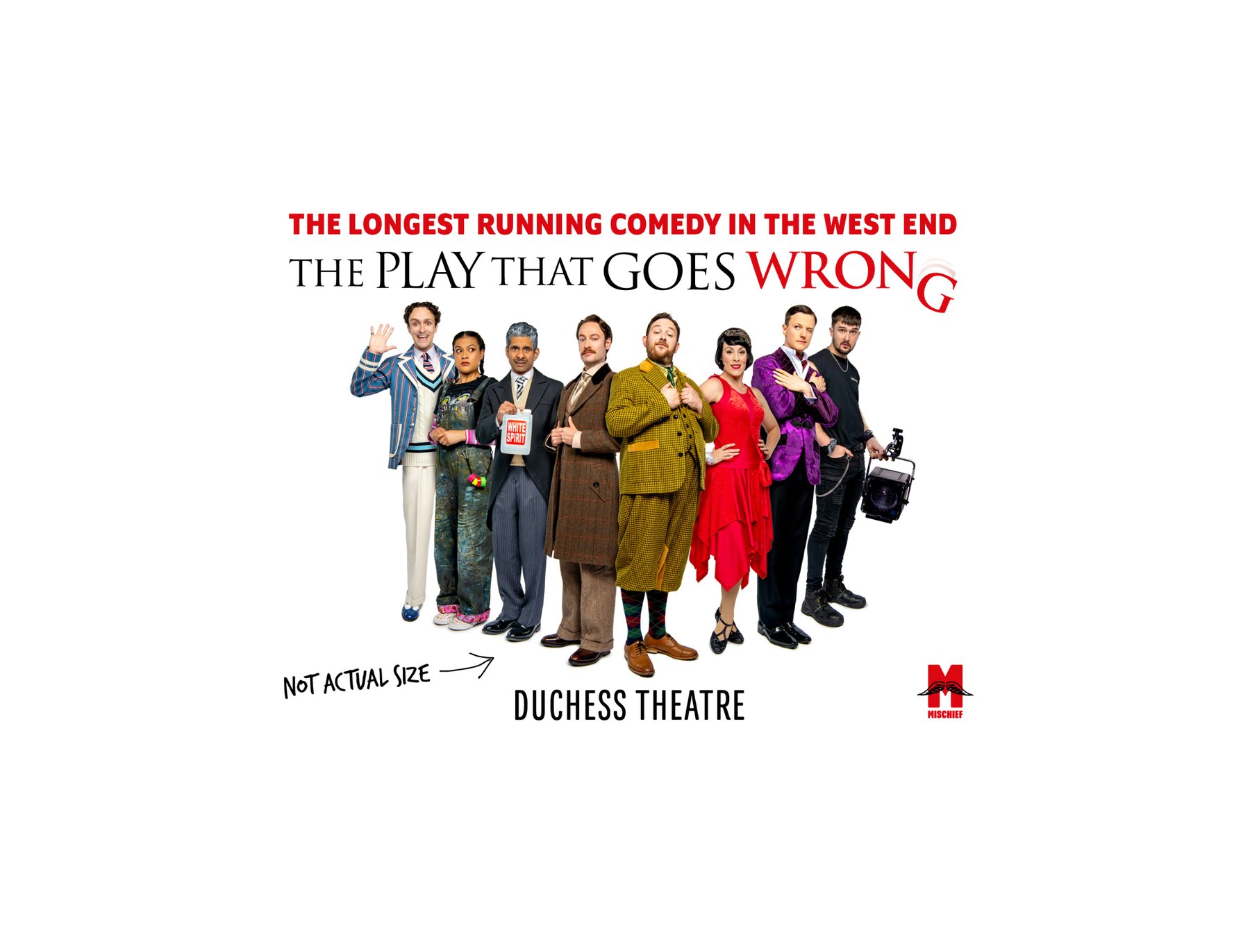 London's West End: Eintrittskarte für The Play That Goes Wrong