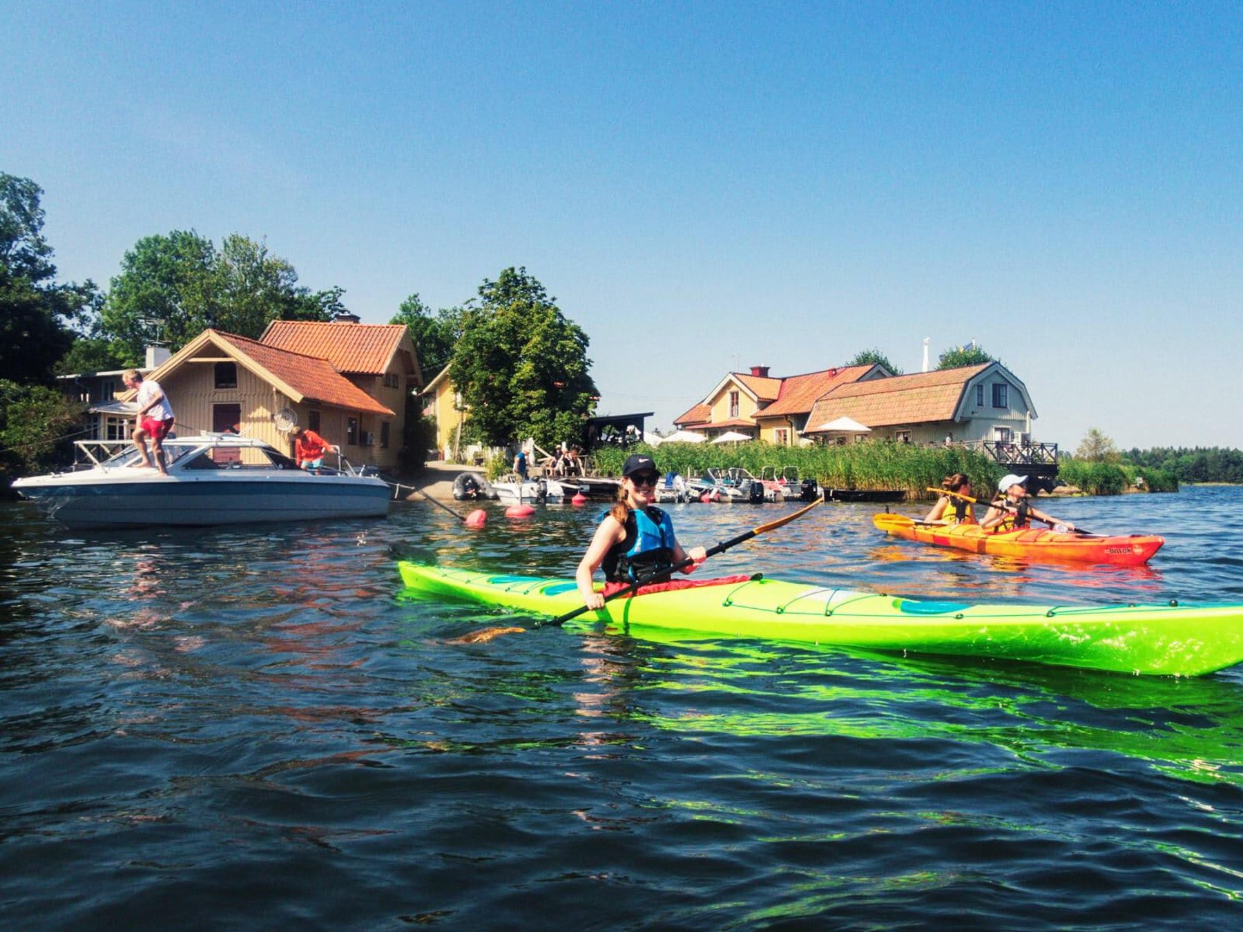 Schäreninseln Kajaktour und Picknick im Freien