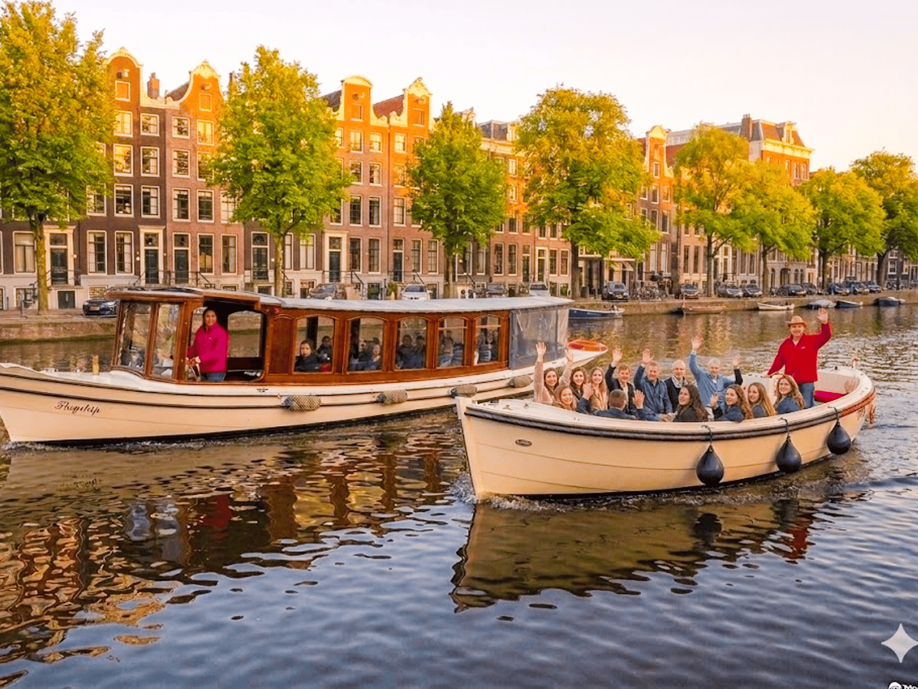 Amsterdam: Bootsfahrt ab NDSM + unbegrenzt holländische Pfannkuchen