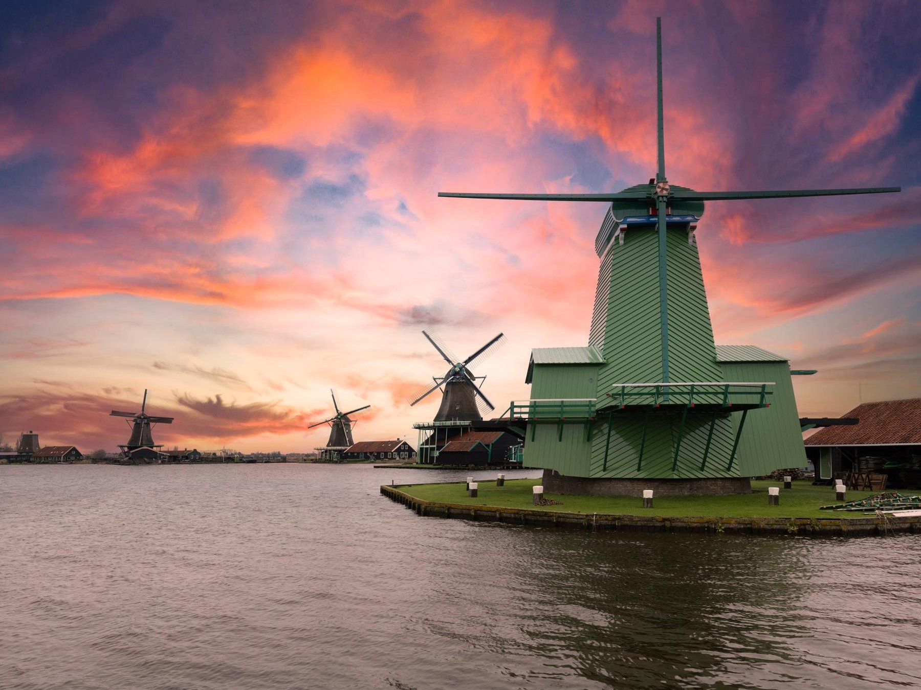 Zaanse Schans, Windmühle & Dörfer Private Tour