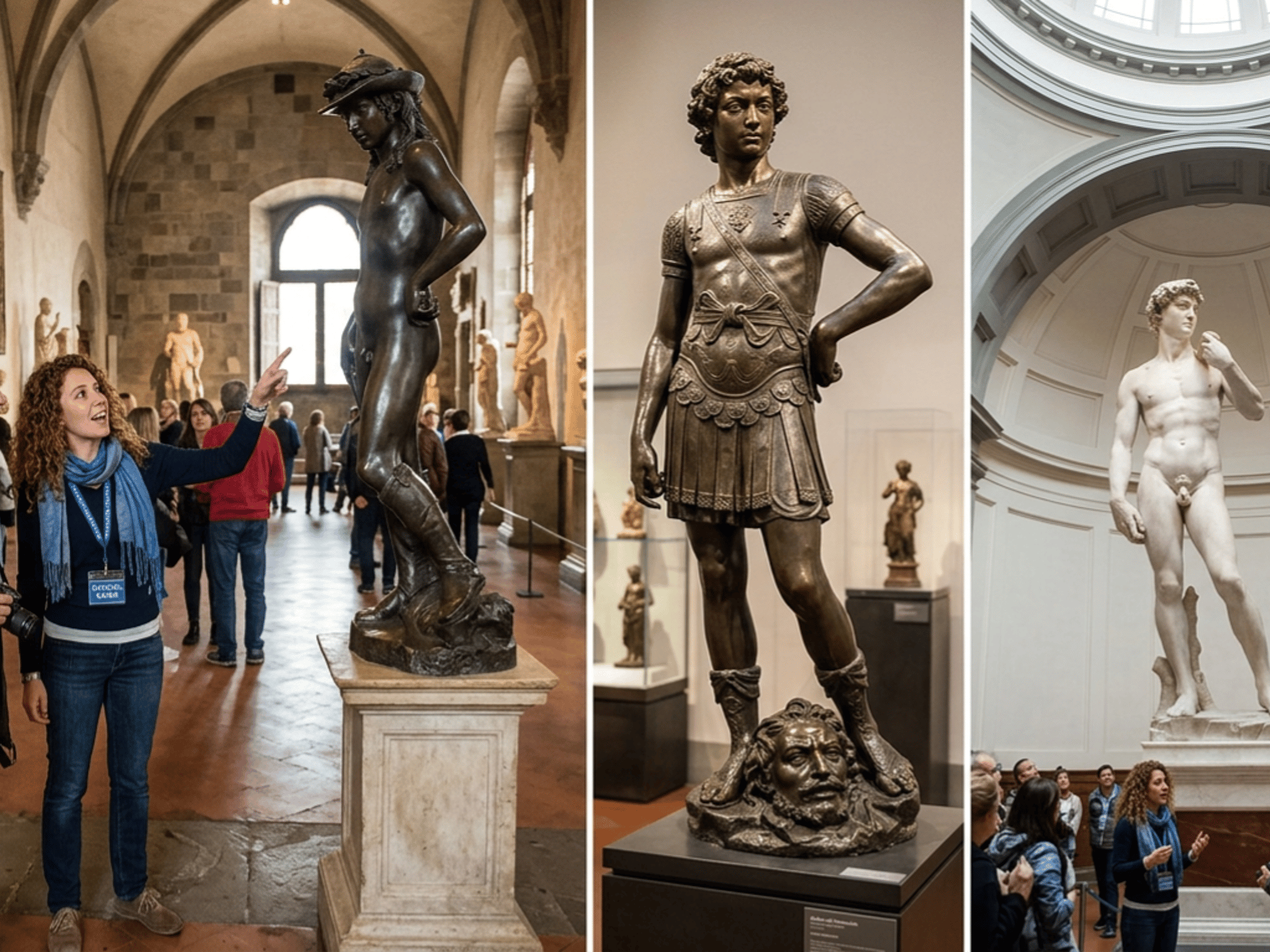 Florenz David-Tour: Michelangelo, Donatello & 48-Stunden-Kunst-Pass