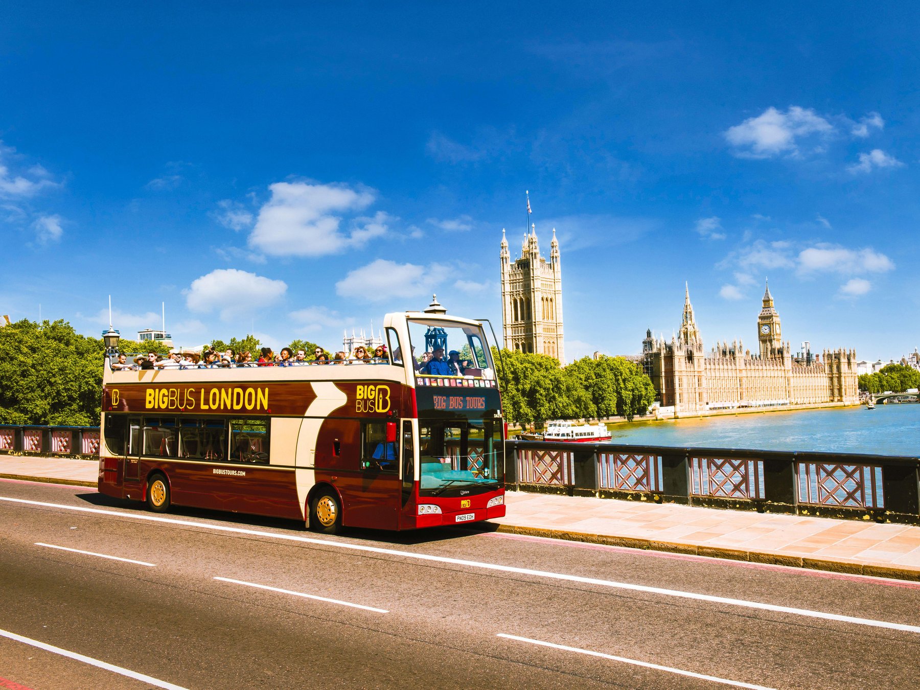 London: Big Bus Hop-on-Hop-off mit optionaler FlussfahrtDeutsch