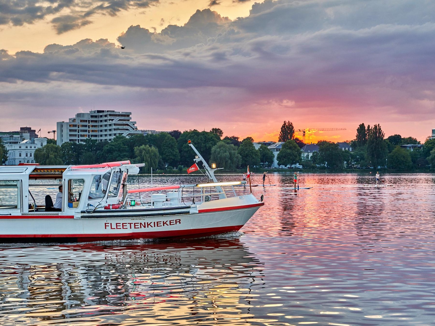 Bootstour im schönsten Licht