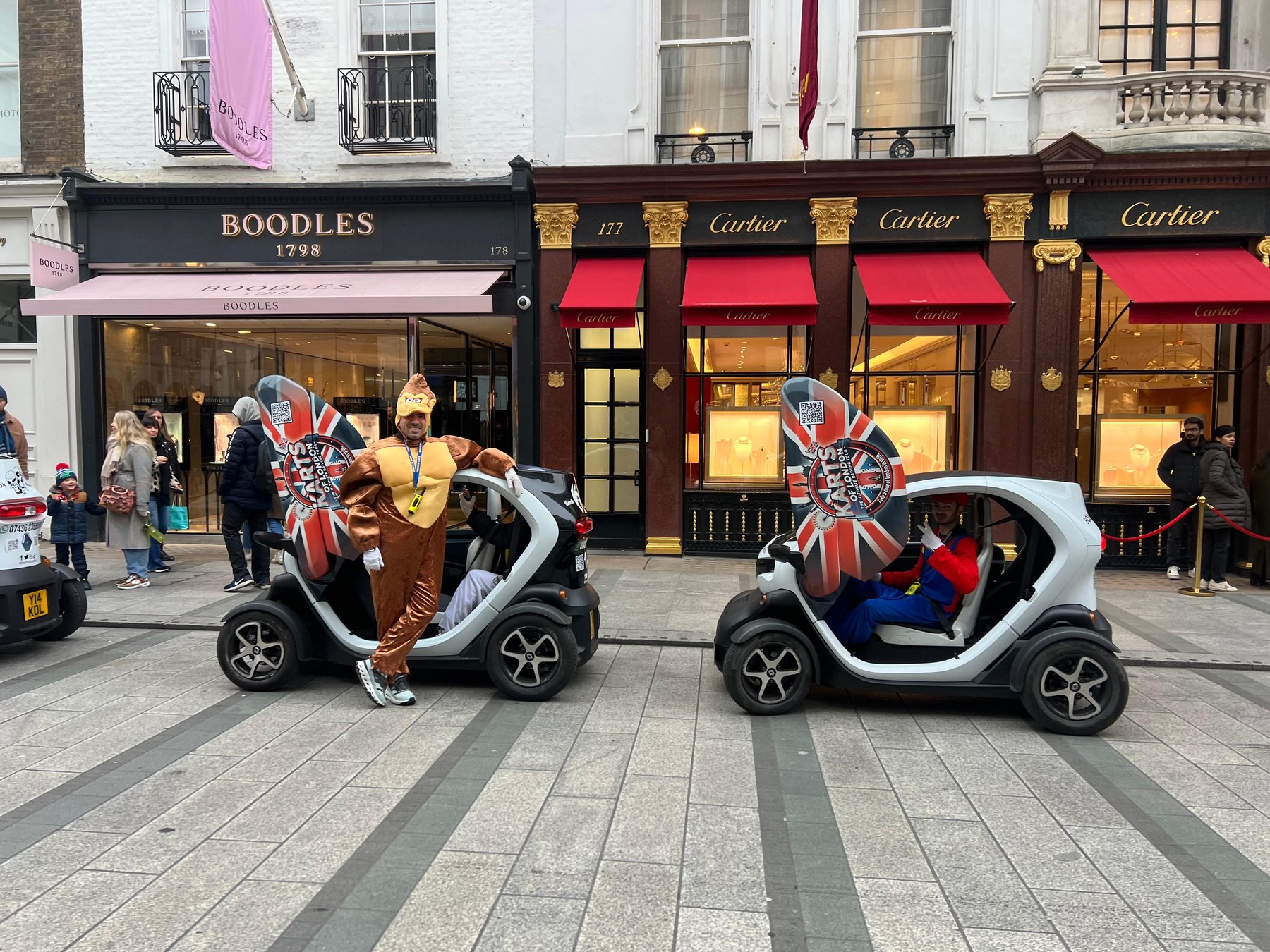Street Kart Tour mit Reiseführer und Walkie-Talkie