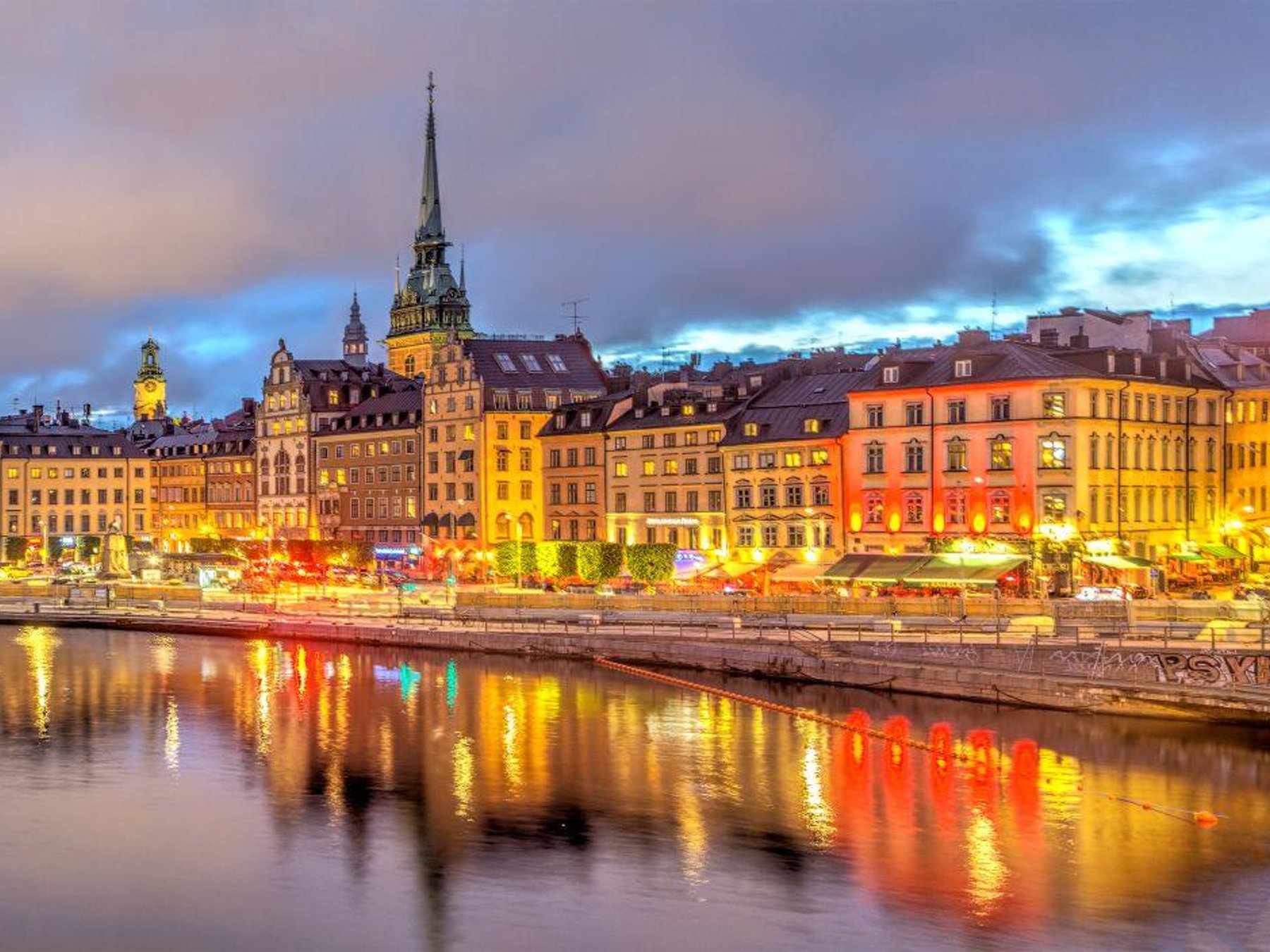 Stockholm: Geführte Night Photo Walk Tour