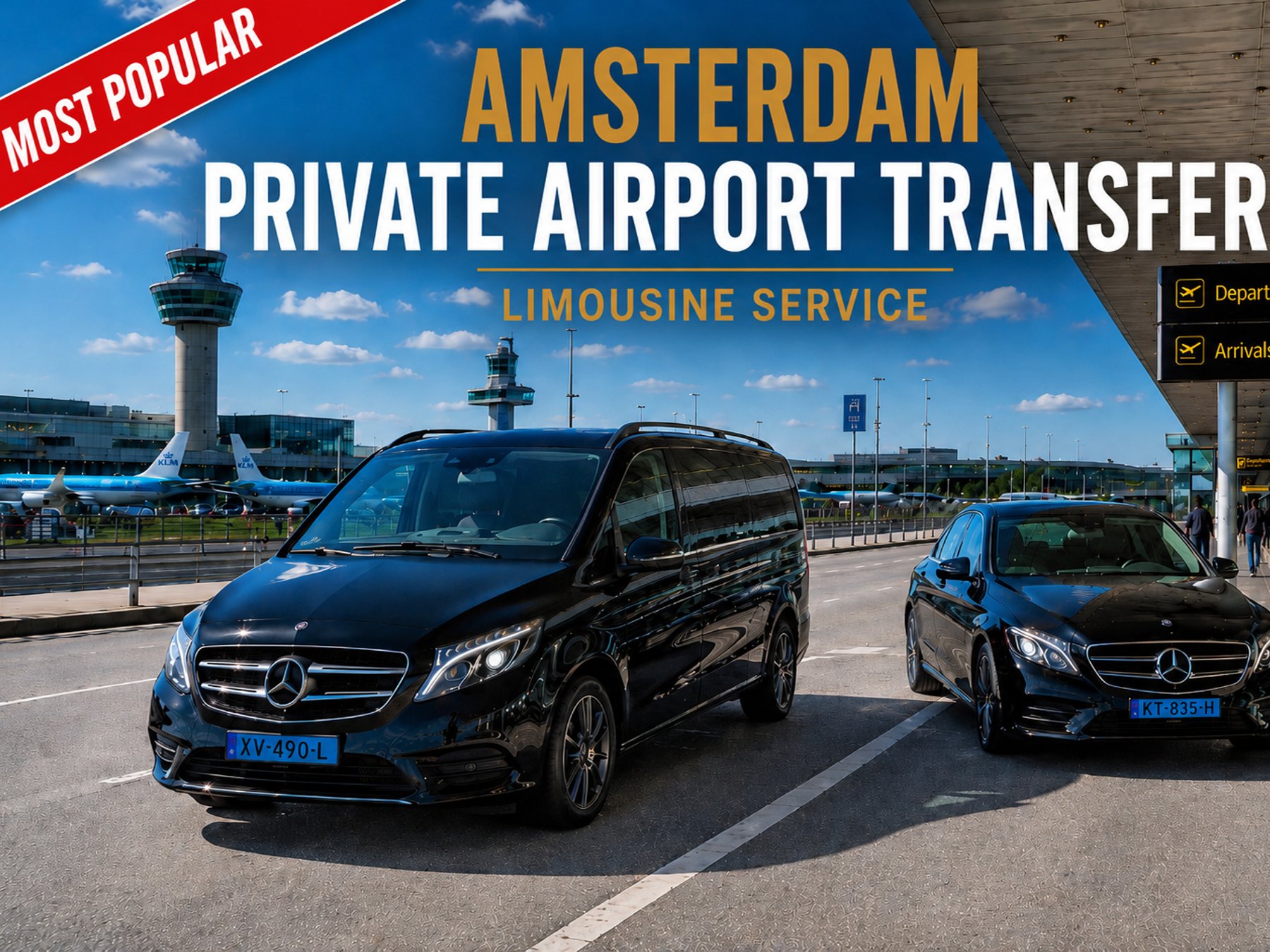 Privater Taxitransfer zum/vom Flughafen Schiphol
