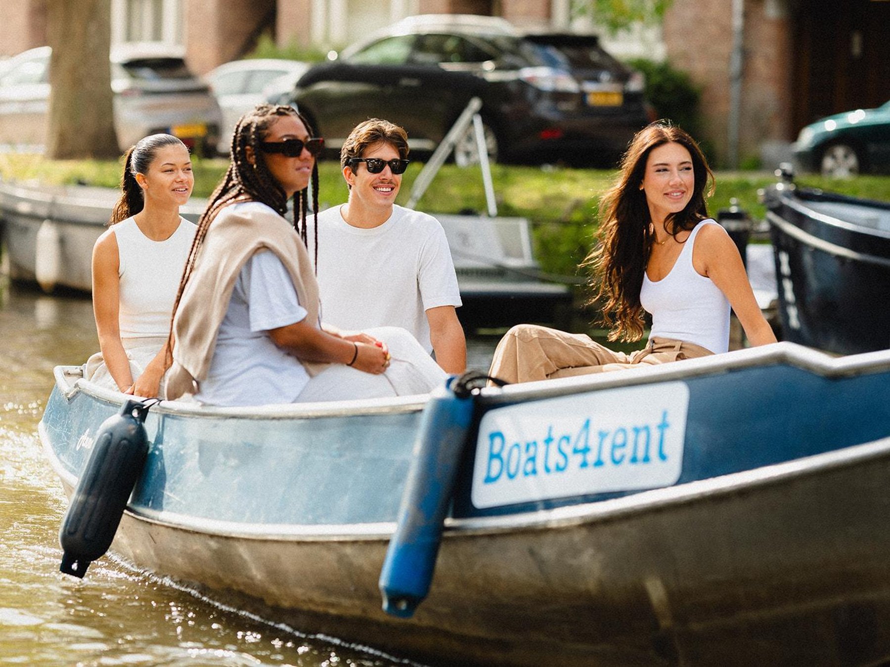 Segeln Sie selbst durch das Herz von Amsterdam
