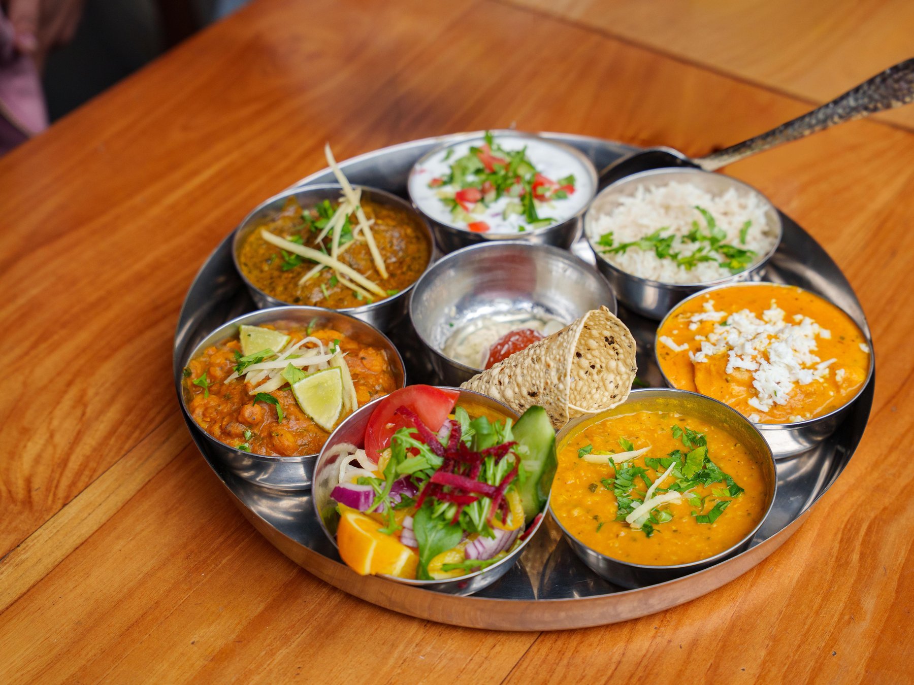Berlin-Mitte: Indisches Thali-Erlebnis