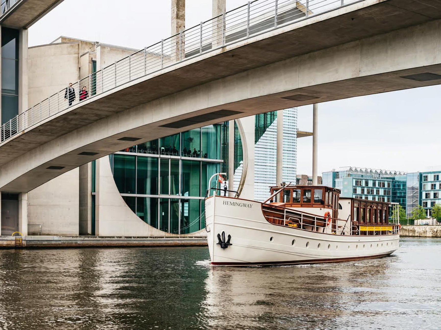 Berlin 1-stündige Boutique-Kreuzfahrt auf der historischen Hemingway