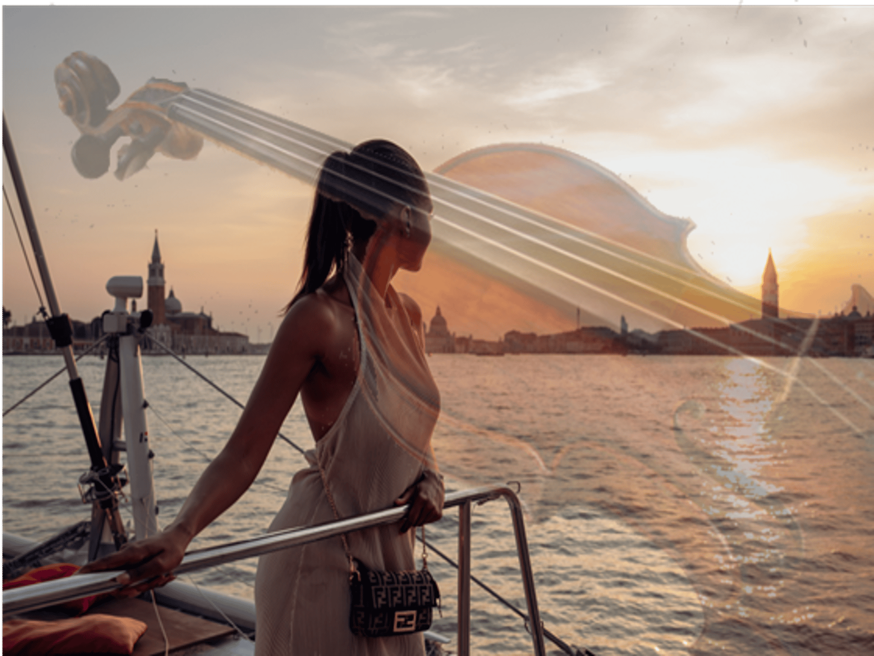 Goldene Stunde Bootsfahrt mit Klassischer Musik & Cocktail
